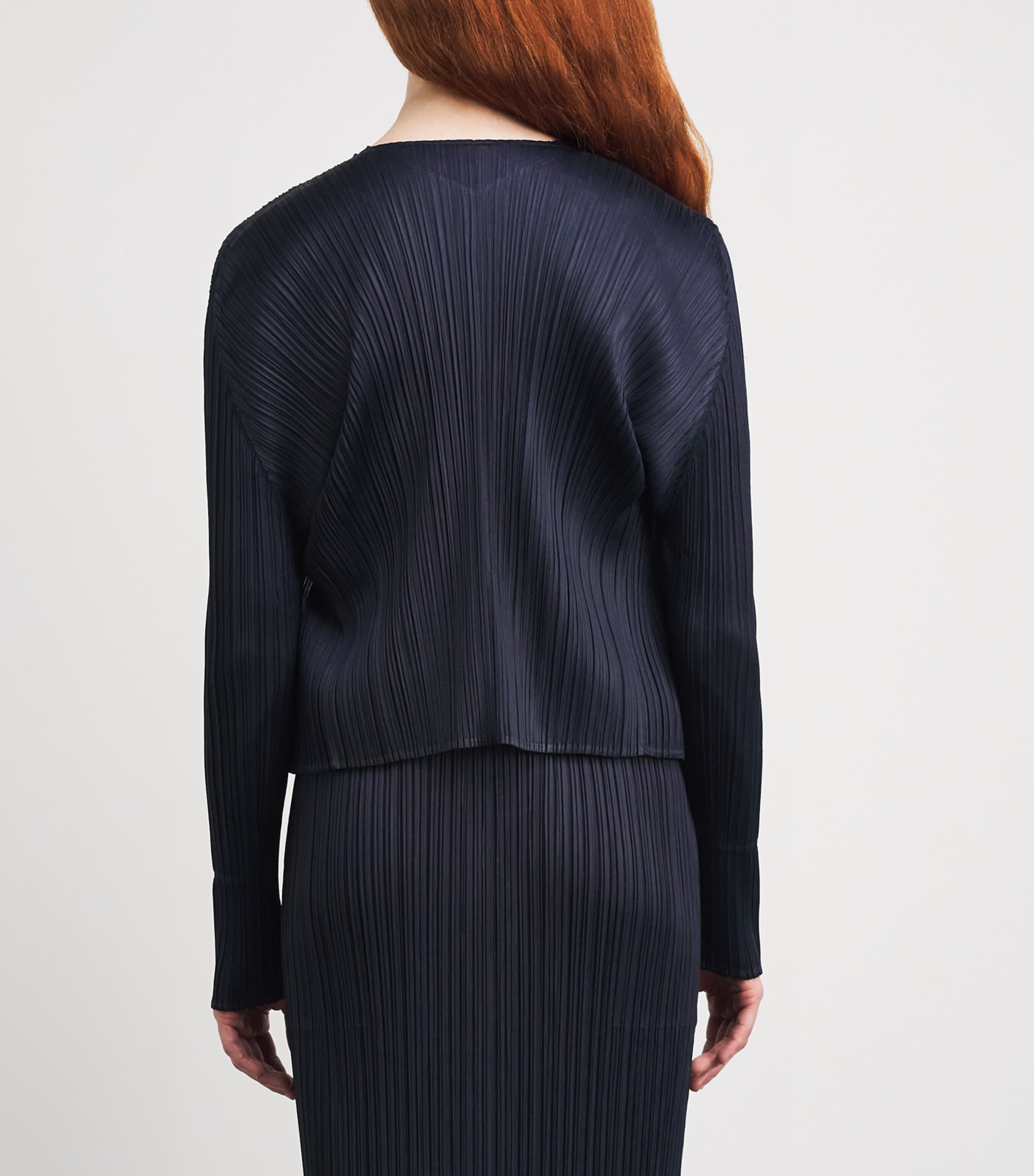 Pleats Please Issey Miyake Womens New Colorful Basics Cardigan Image 5