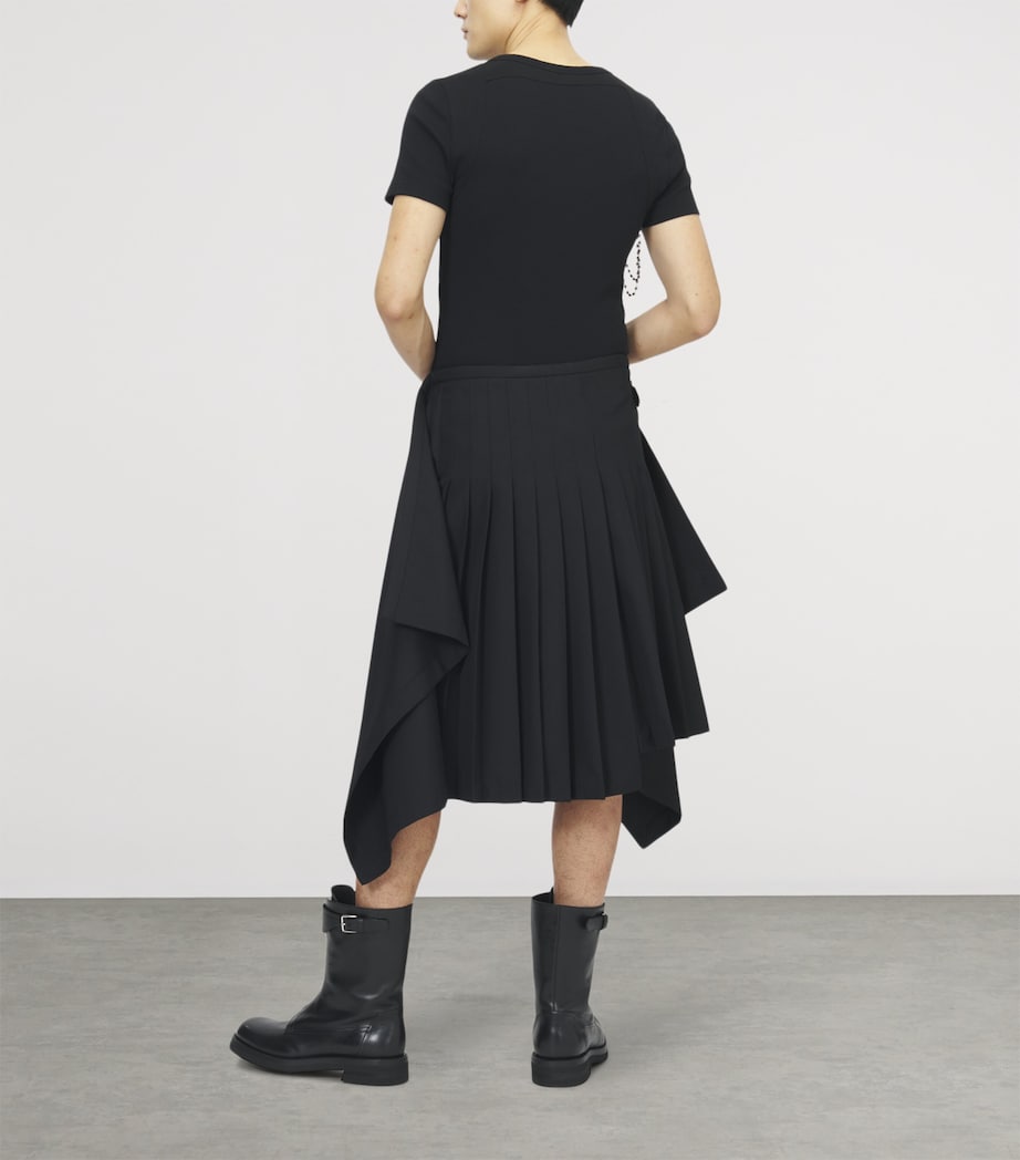 McQueen Mens Draped Kilt Image 4
