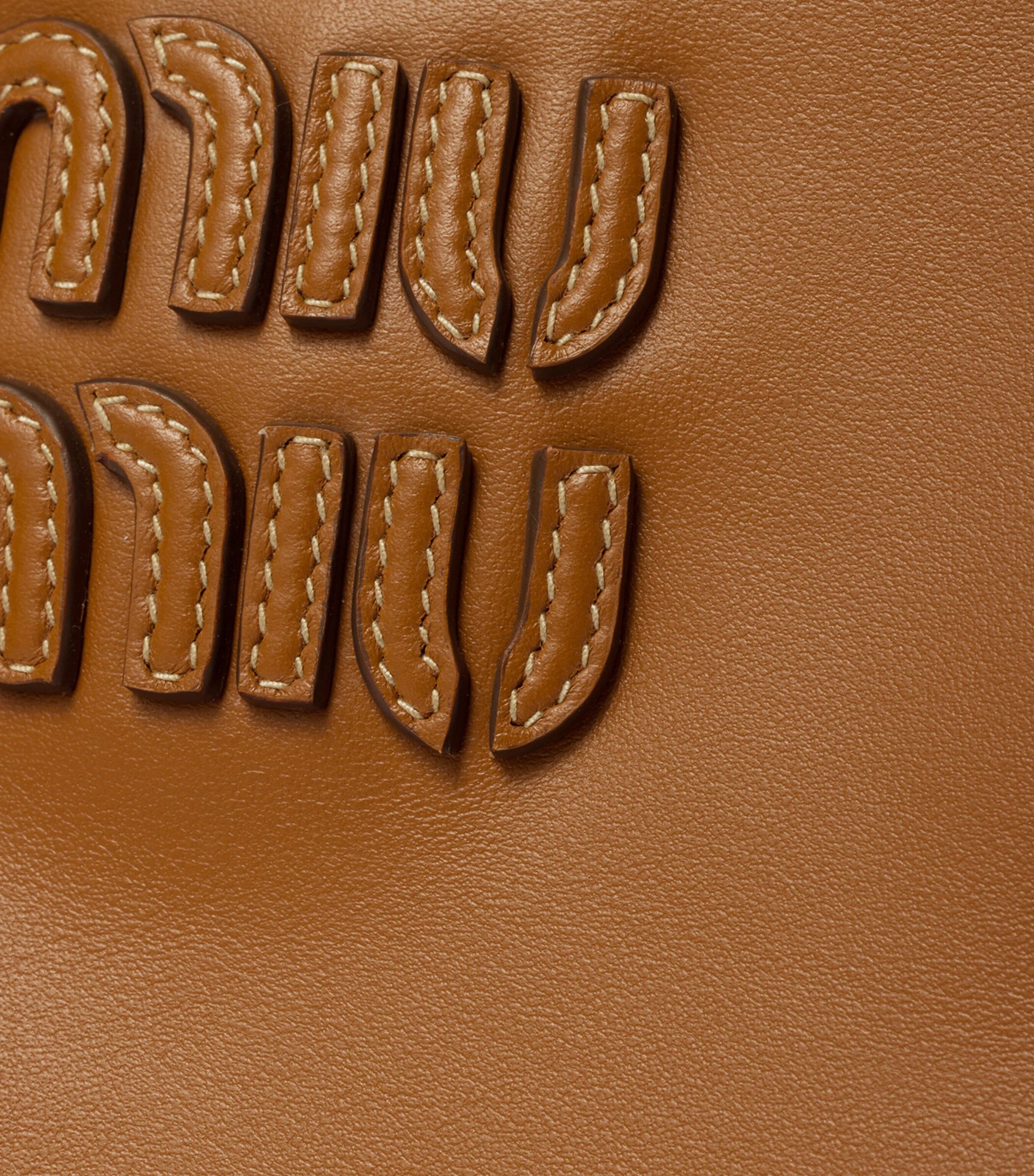 Leather Ivy Top-Handle Bag F0046 Image 6