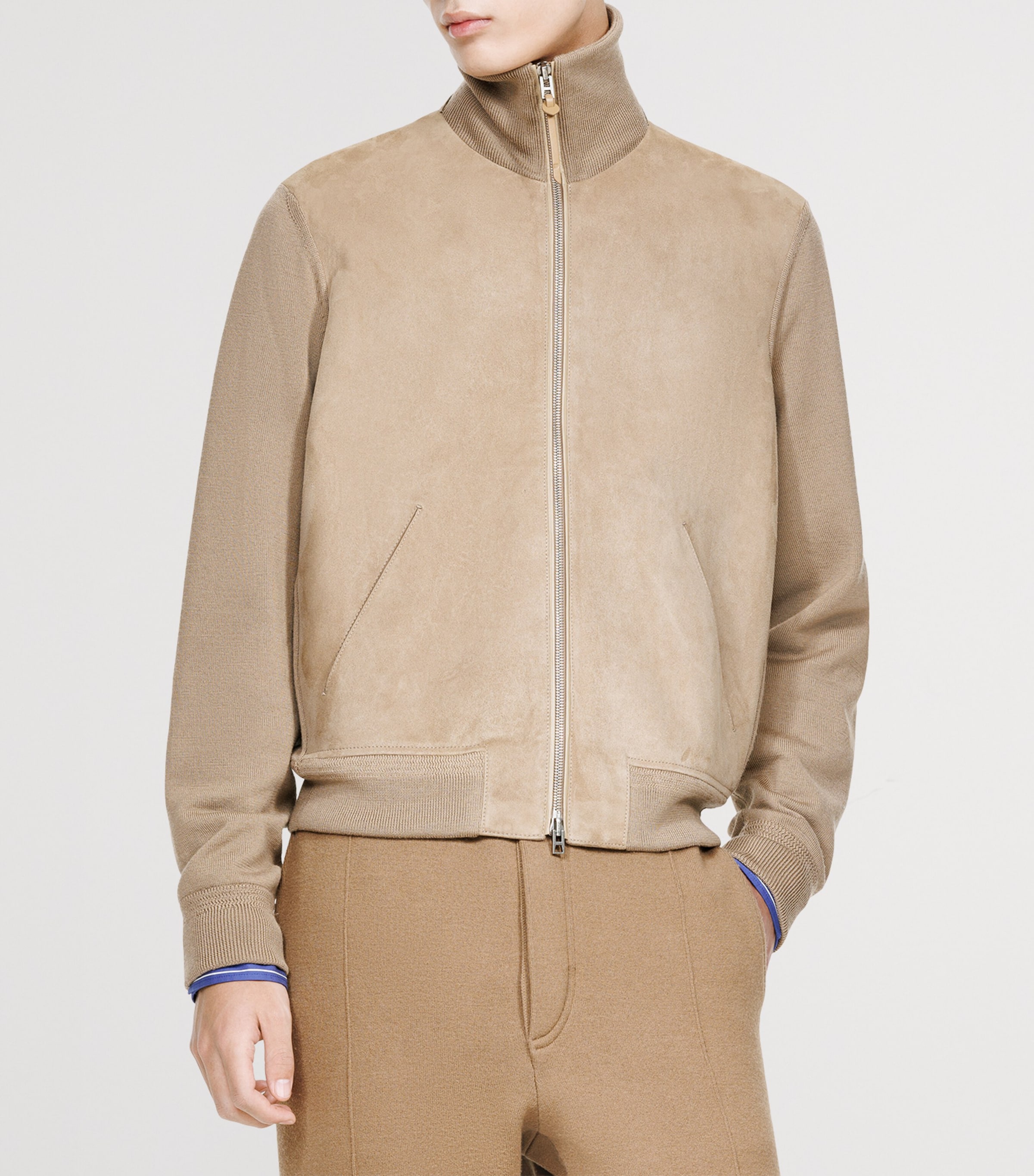 TOM FORD Mens Virgin Wool Zip-Up Sweater Jbq Image 5