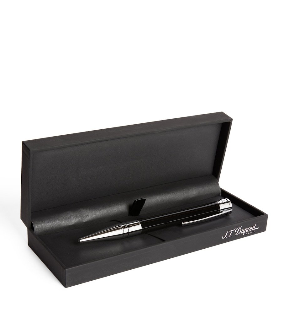 D-Initial Ballpoint Pen BLACK Image 1