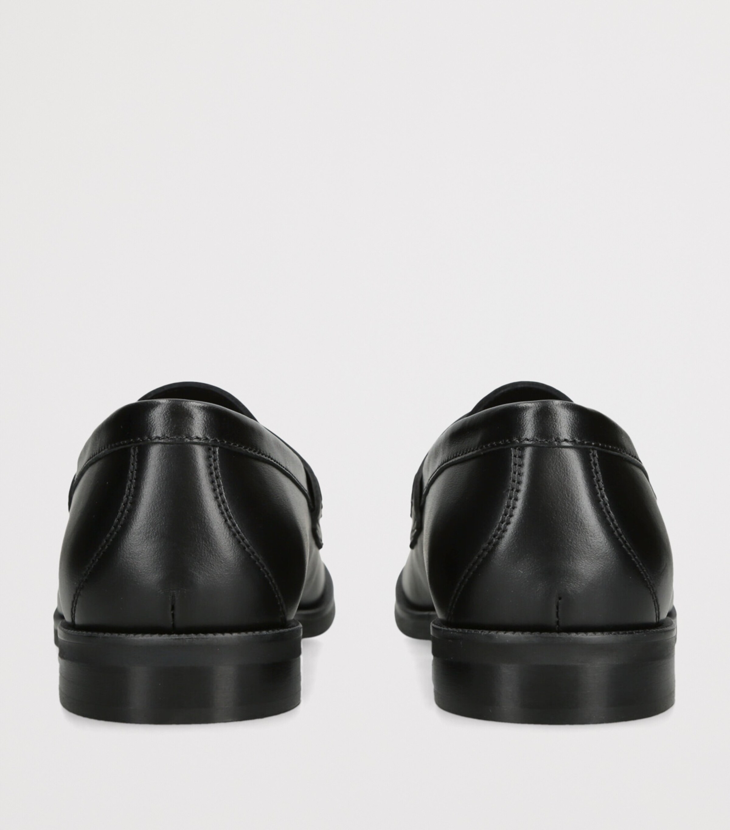 Leather Embossed DG Loafers BLACK Image 2