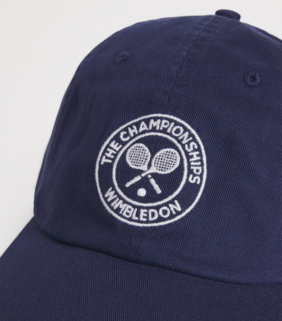 Polo Ralph Lauren x Wimbledon Cotton Logo Cap Navy Image 4