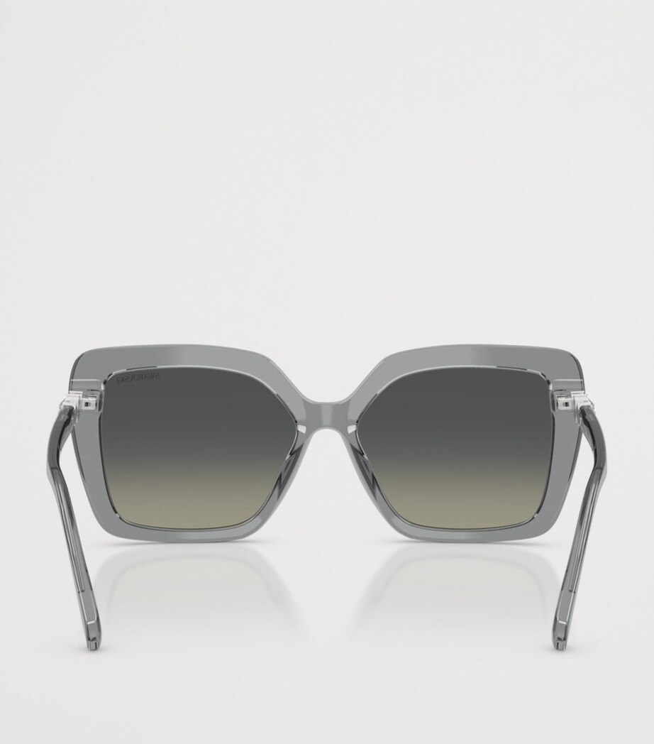 Swarovski SK6049 Butterfly Sunglasses Image 4