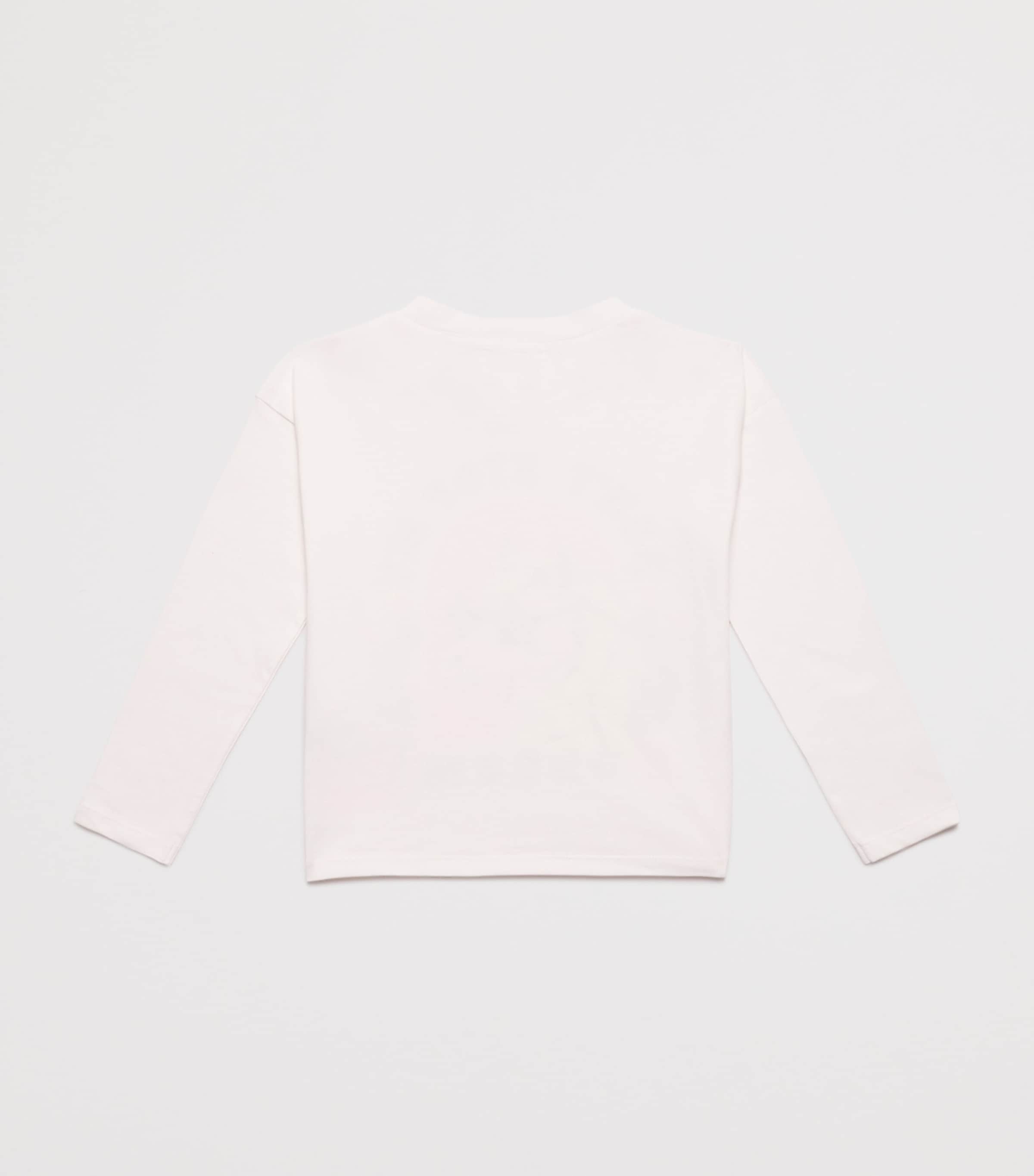 Cotton Pony Graphic T-Shirt (2-6 Years) IVORY Image 2