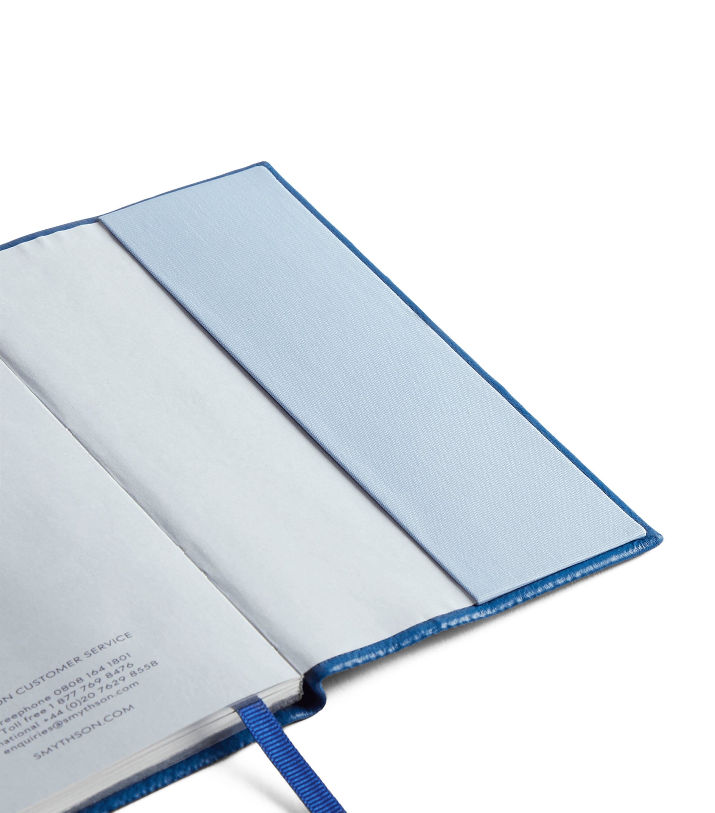 Panama Leather Weekly Diary 2026 CERULEAN Image 4