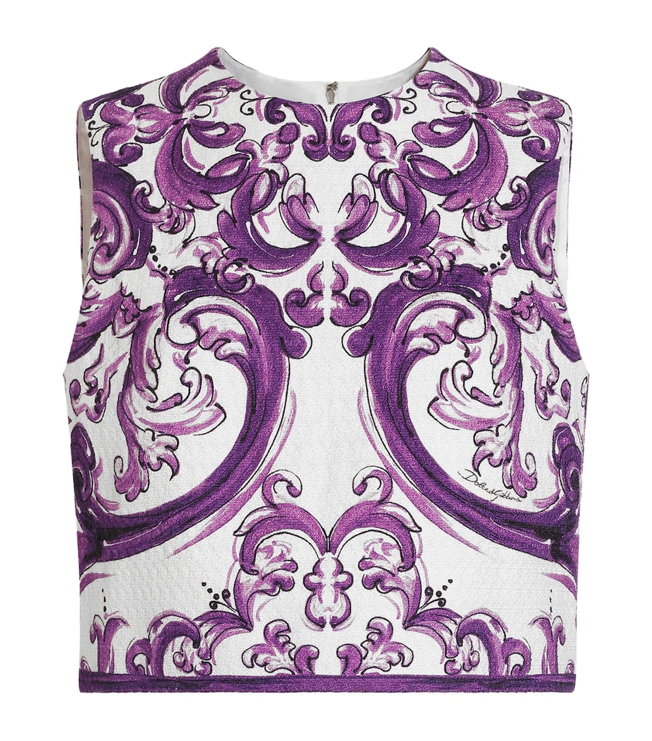 Majolica Print Top HP5DQ-MIX MAIOLICA L Image 1