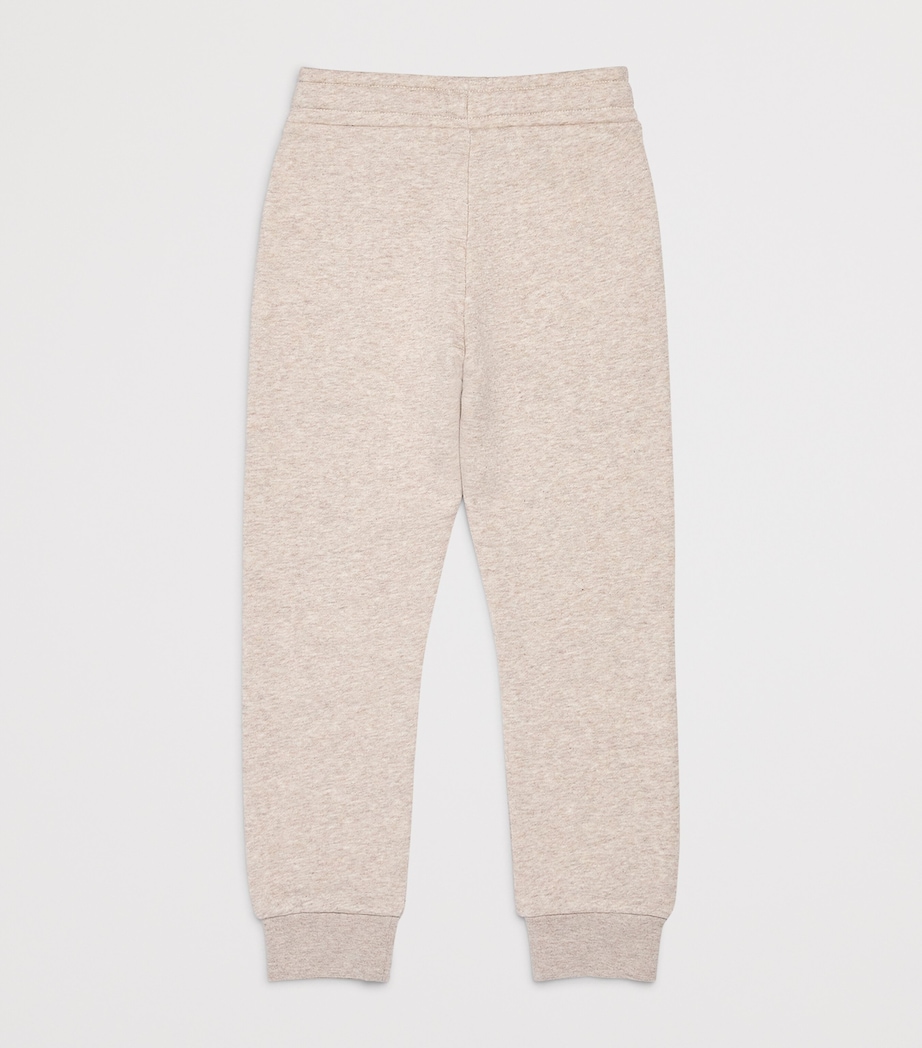 BOSS Kidswear Logo Sweatpants (4-16 Years) Off White Marl Image 2