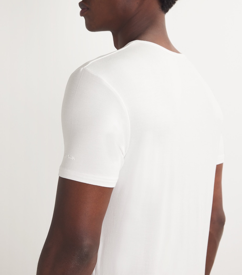 Modal-Blend Lounge T-Shirt (Pack of 3) 1A MULTICOLOUR Image 7