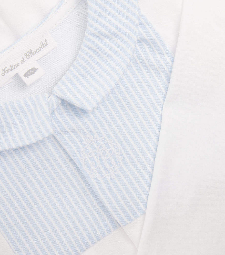 Cotton All-In-One (Newborn-2 Years) BLANC Image 3