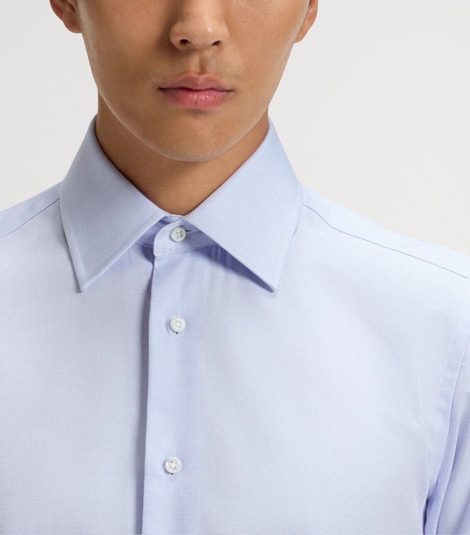 Cotton Slim Shirt 450 Image 5