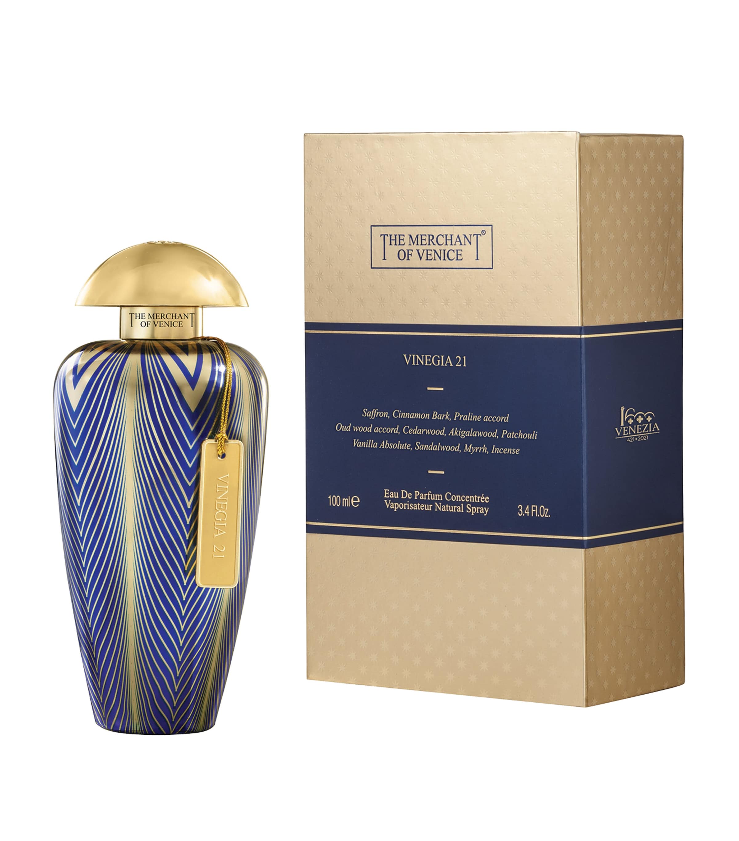 Murano Exclusive Vinegia 21 Eau de Parfum (100ml) NO COLOUR Image 2