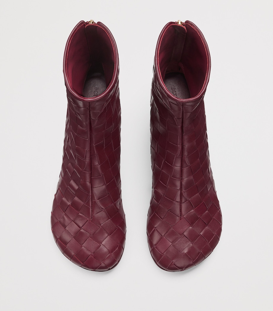 Bottega Veneta Leather Atomic Ankle Boots 75 Image 5