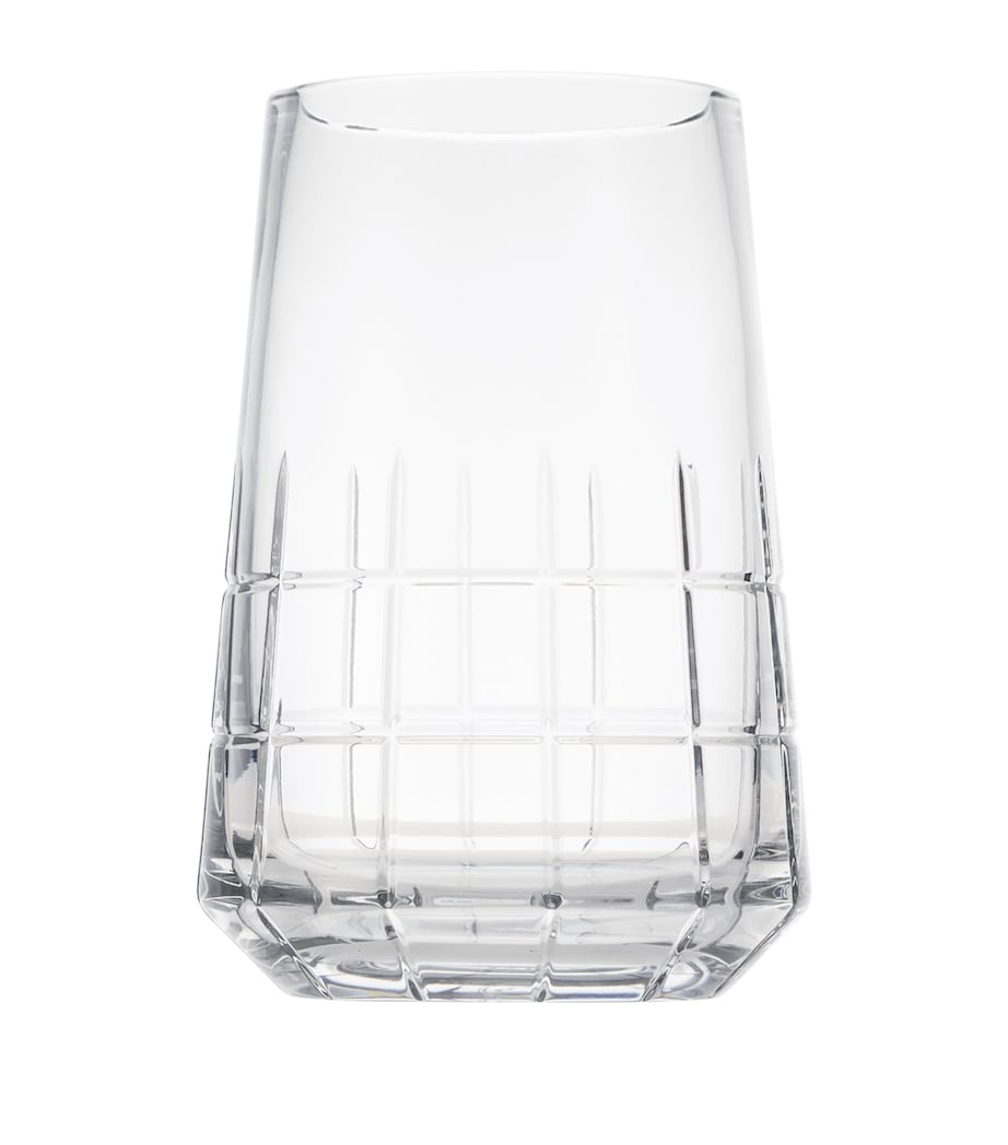 Small Crystal Graphik Vase (19cm) TRANSPARENT Image 1