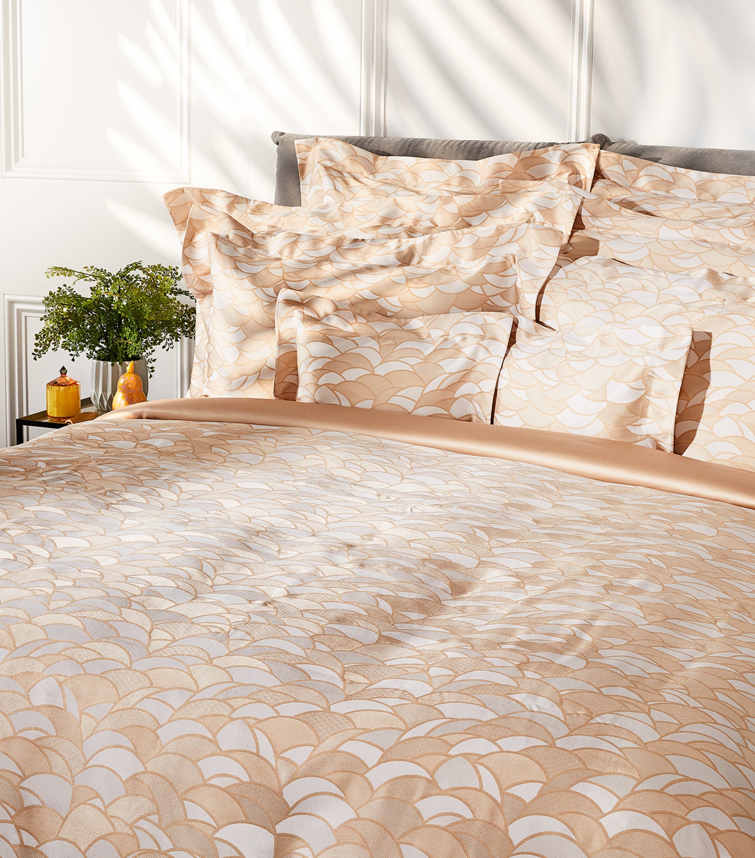 Lou Lou Super King Duvet Cover (230cm x 220cm) 660 POWDER Image 2