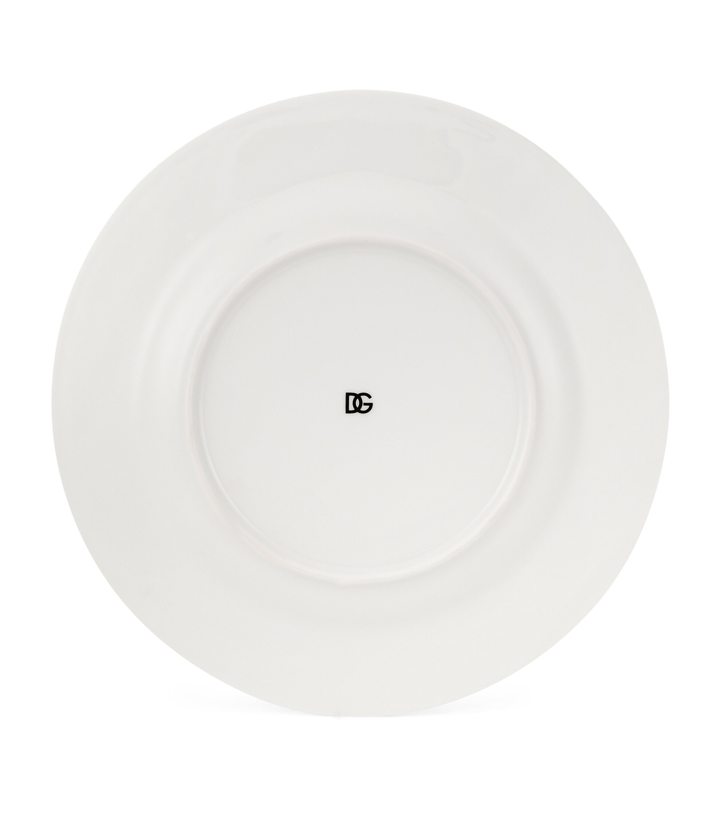 Porcelain DG Logo Plate (31cm) U0082-DG LOGO BORDO Image 3