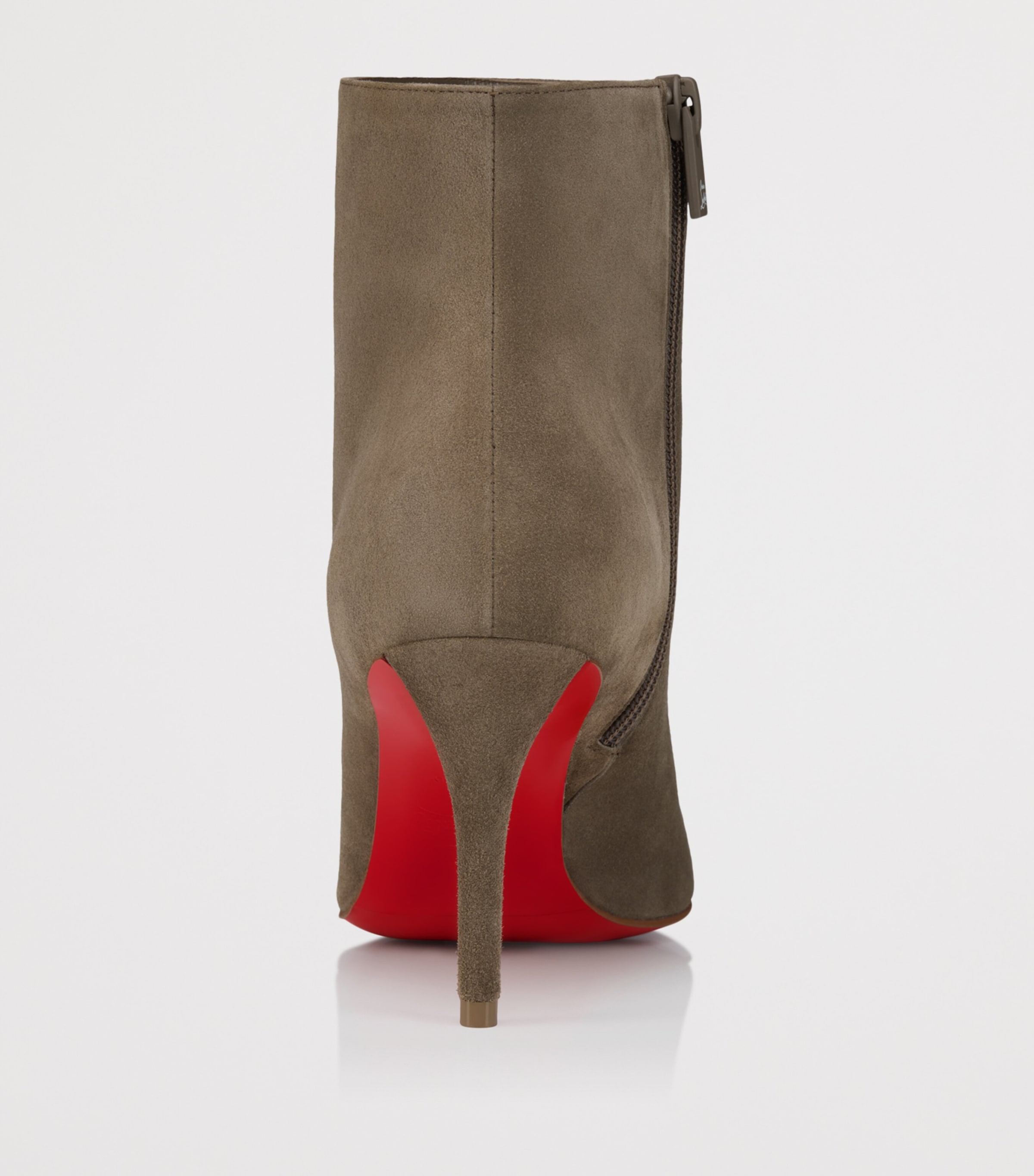 Christian Louboutin Womens Miss Z Booty 80 Suede Boots Image 4
