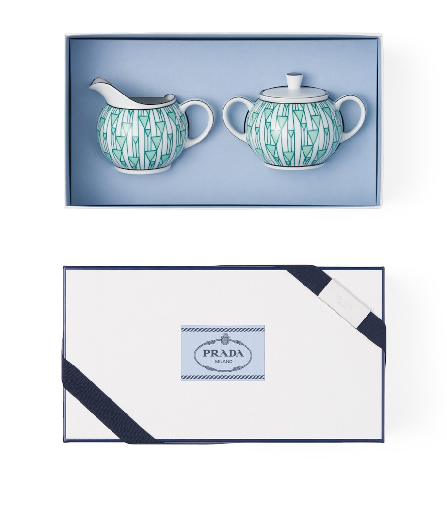 Vienna Creamer Jug and Sugar Pot Set F0HM1 Image 4