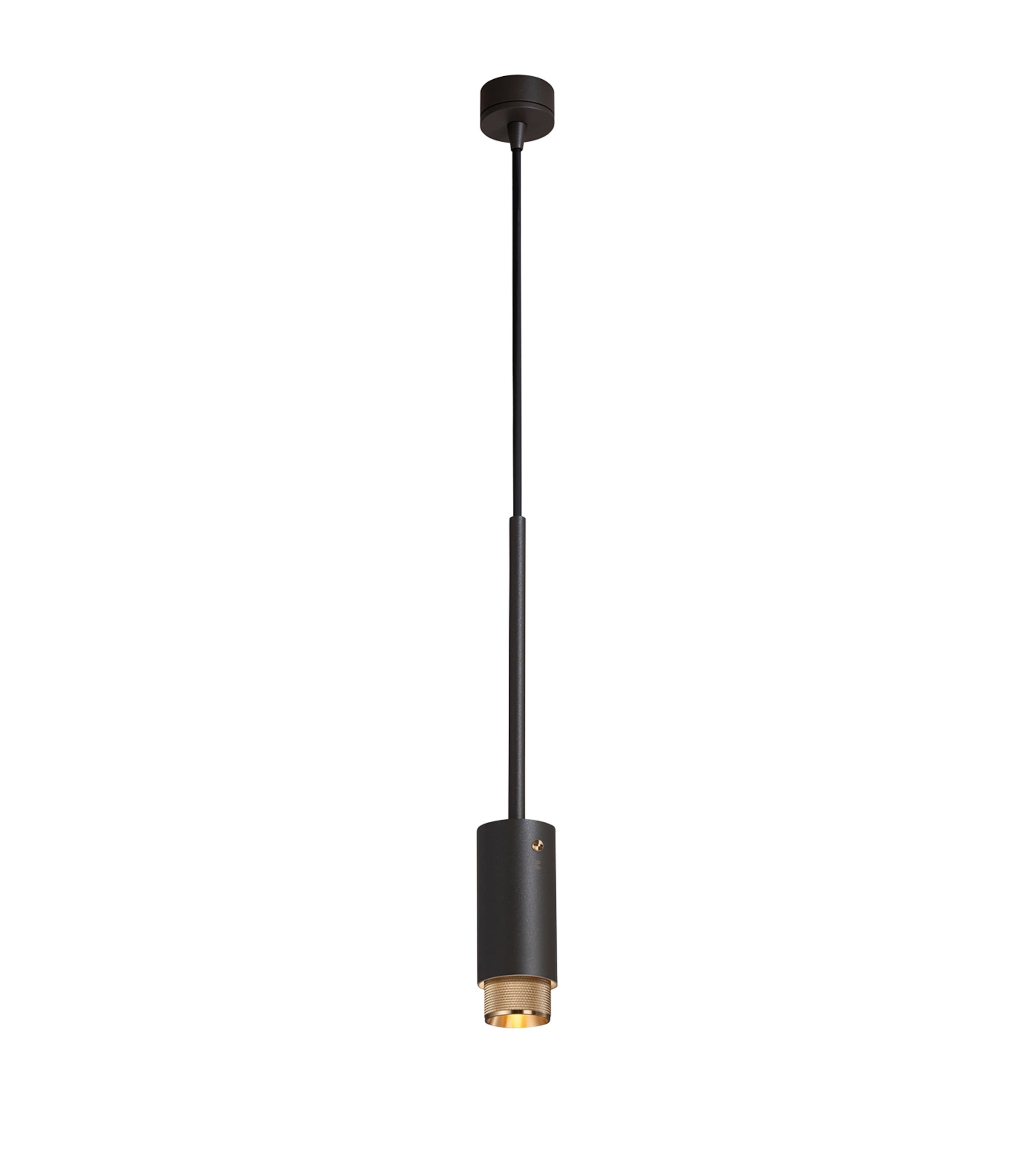 Buster + Punch Graphite Aluminium Exhaust Pendant In Metallic