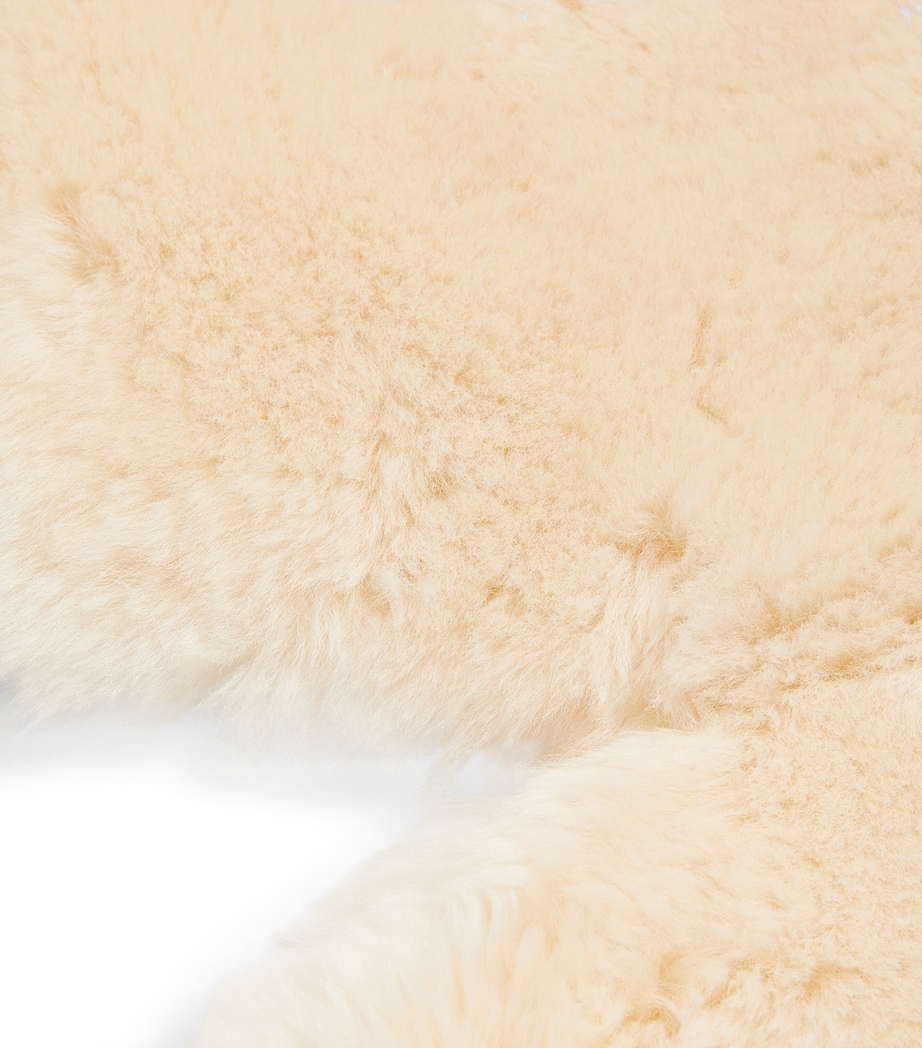 Binibamba Sheepskin Snuggler Milk Image 3
