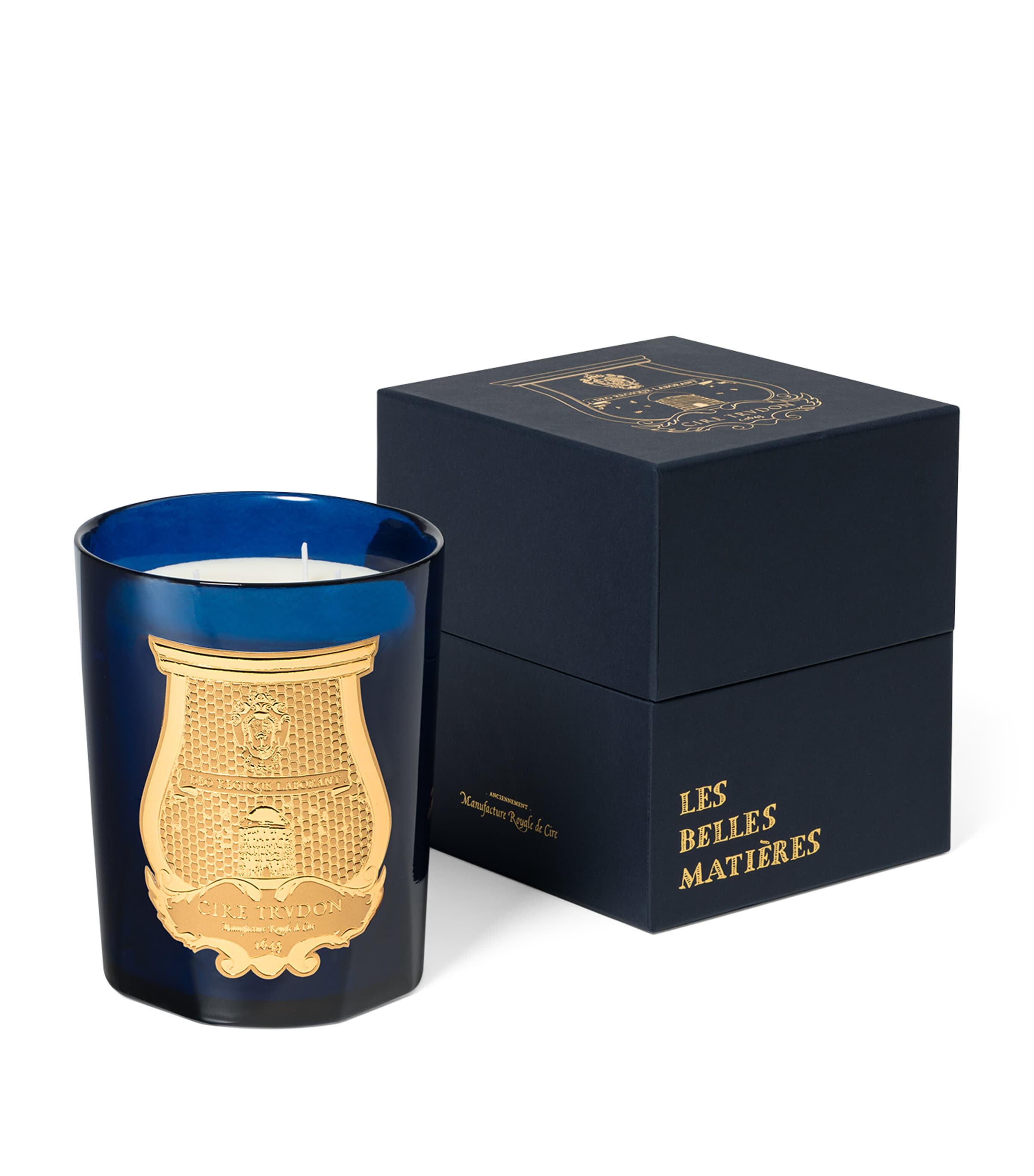 Les Belles Matières Maduraï Candle (800g) BLUE Image 2