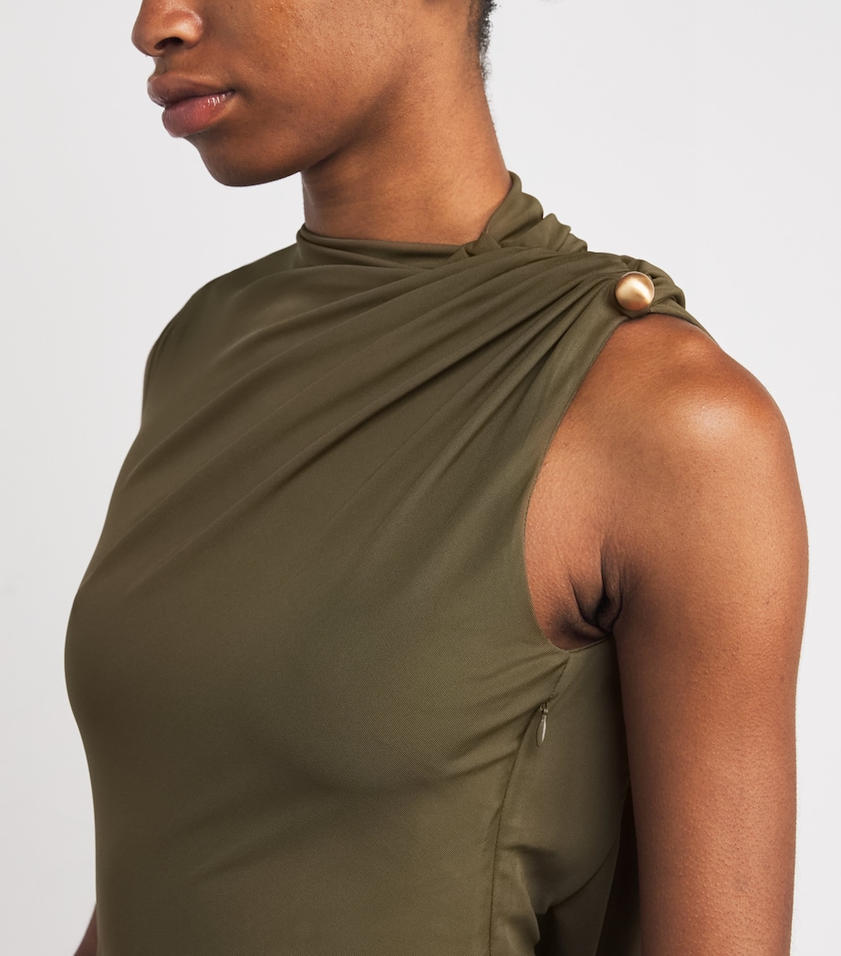 Sleeveless Izola Maxi Dress ROSEMARY Image 6