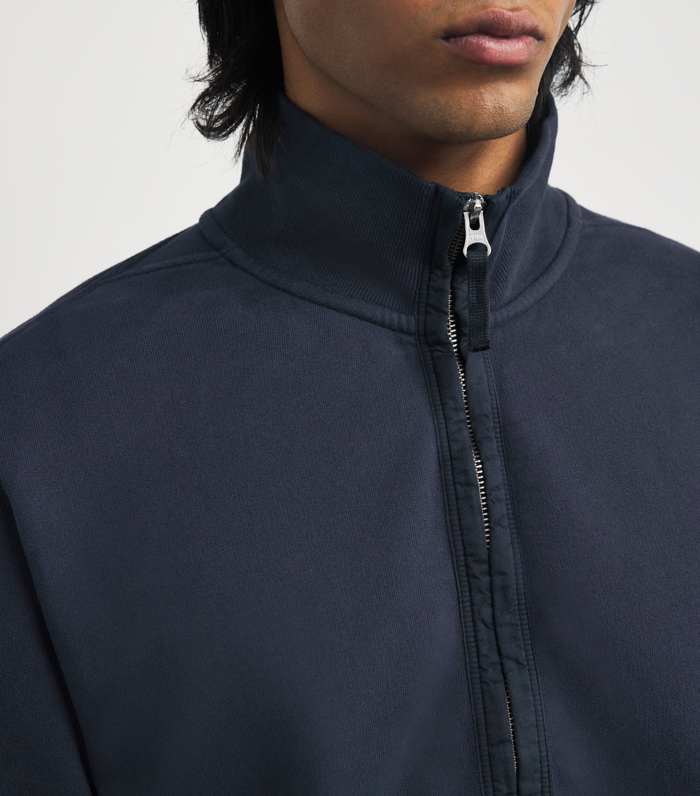 Cotton Half-Zip Sweatshirt V0020 Image 6