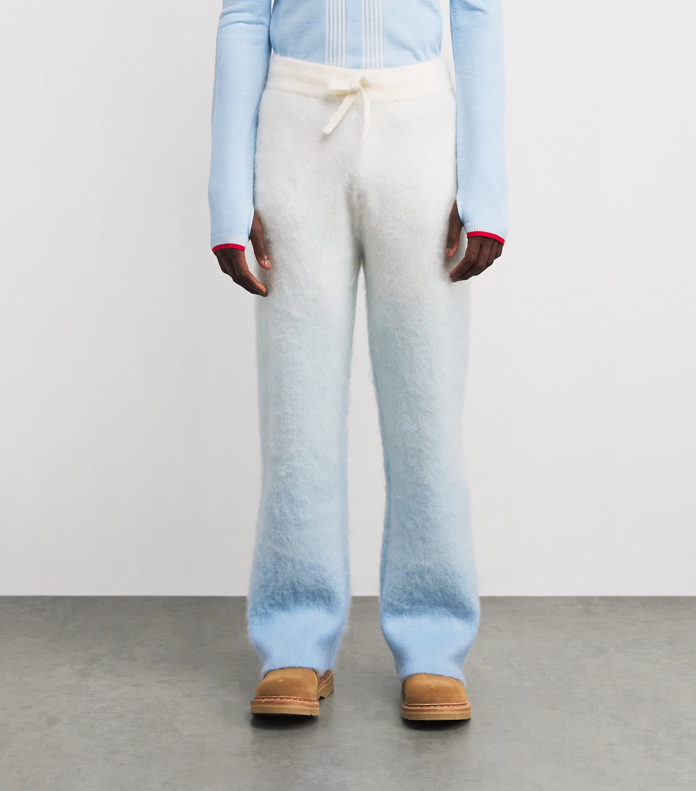 Wool-Blend Gradient Trousers GRADIENT Image 3