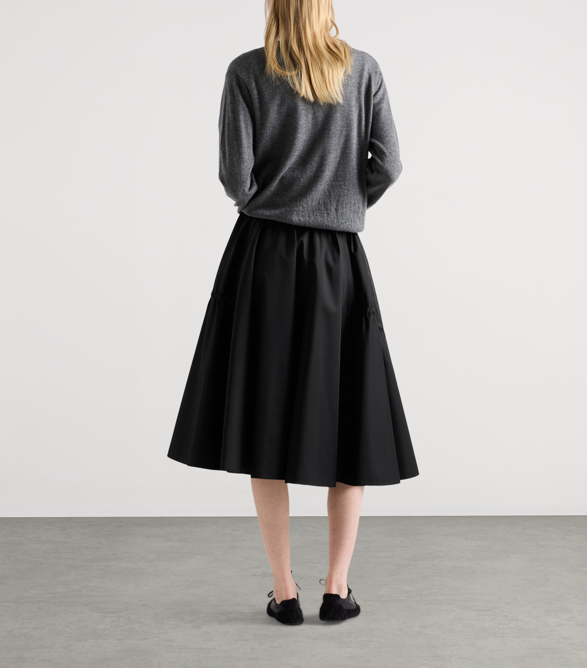 Re-Nylon Circle Midi Skirt F0002 Image 5