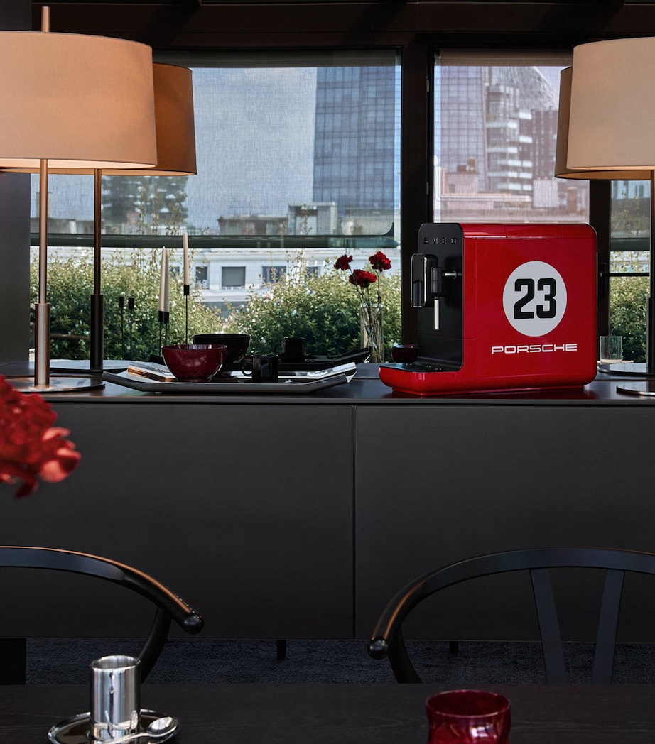 Smeg x Porsche Bean to Cup Automatic Coffee Machine RED Image 2