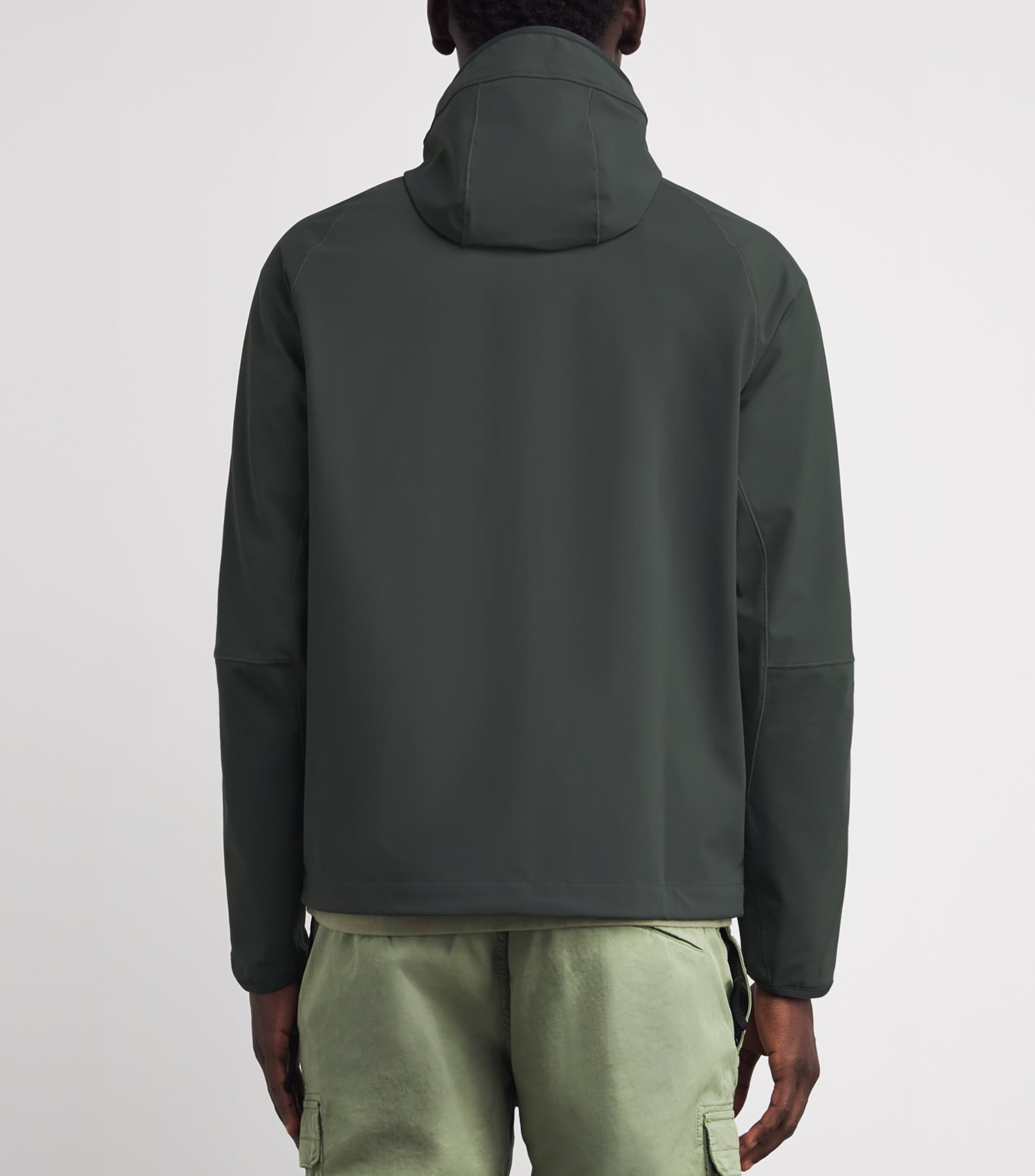 Stretch-Jersey Zip-Up Hoodie V0059 Image 4