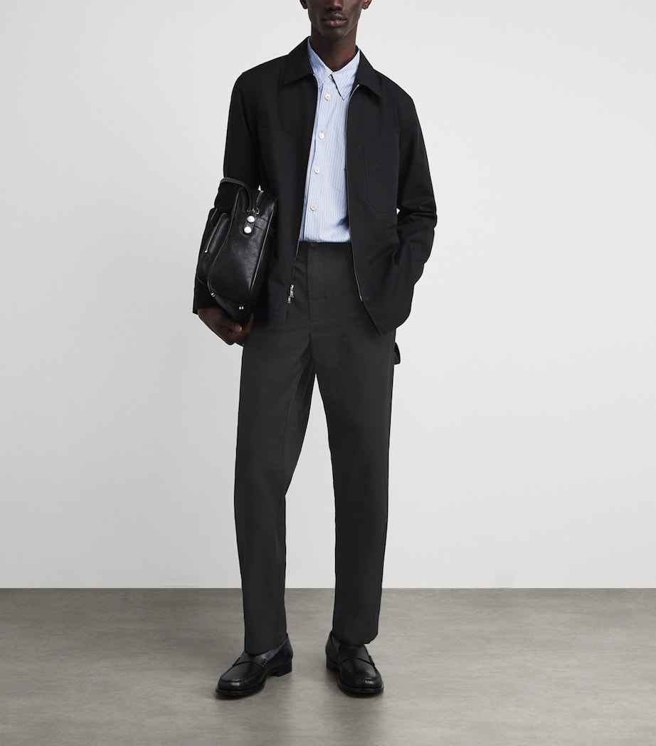 Carpenter Straight Trousers BLACK Image 2