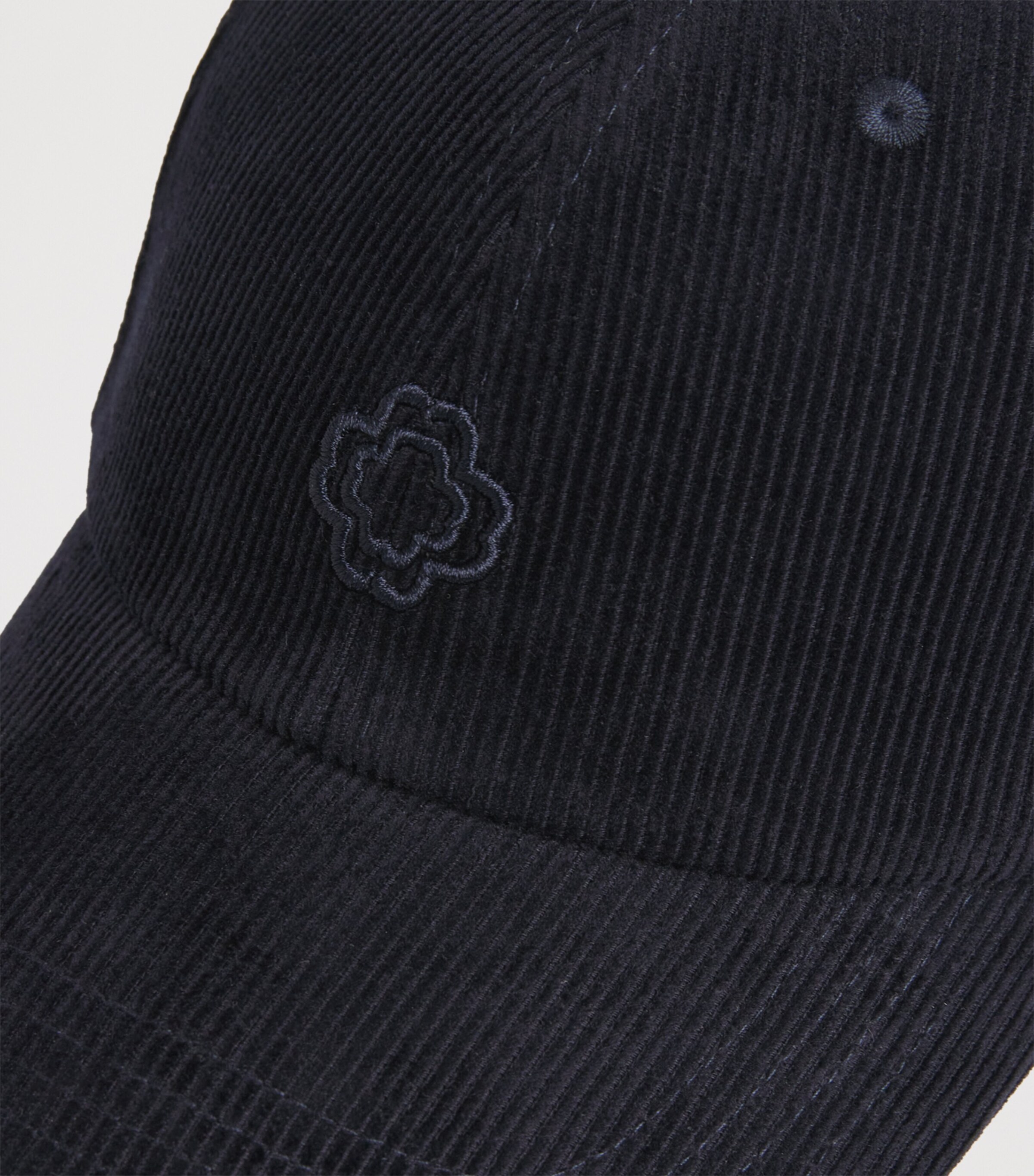 Cotton-Blend Logo Cap NAVY Image 4