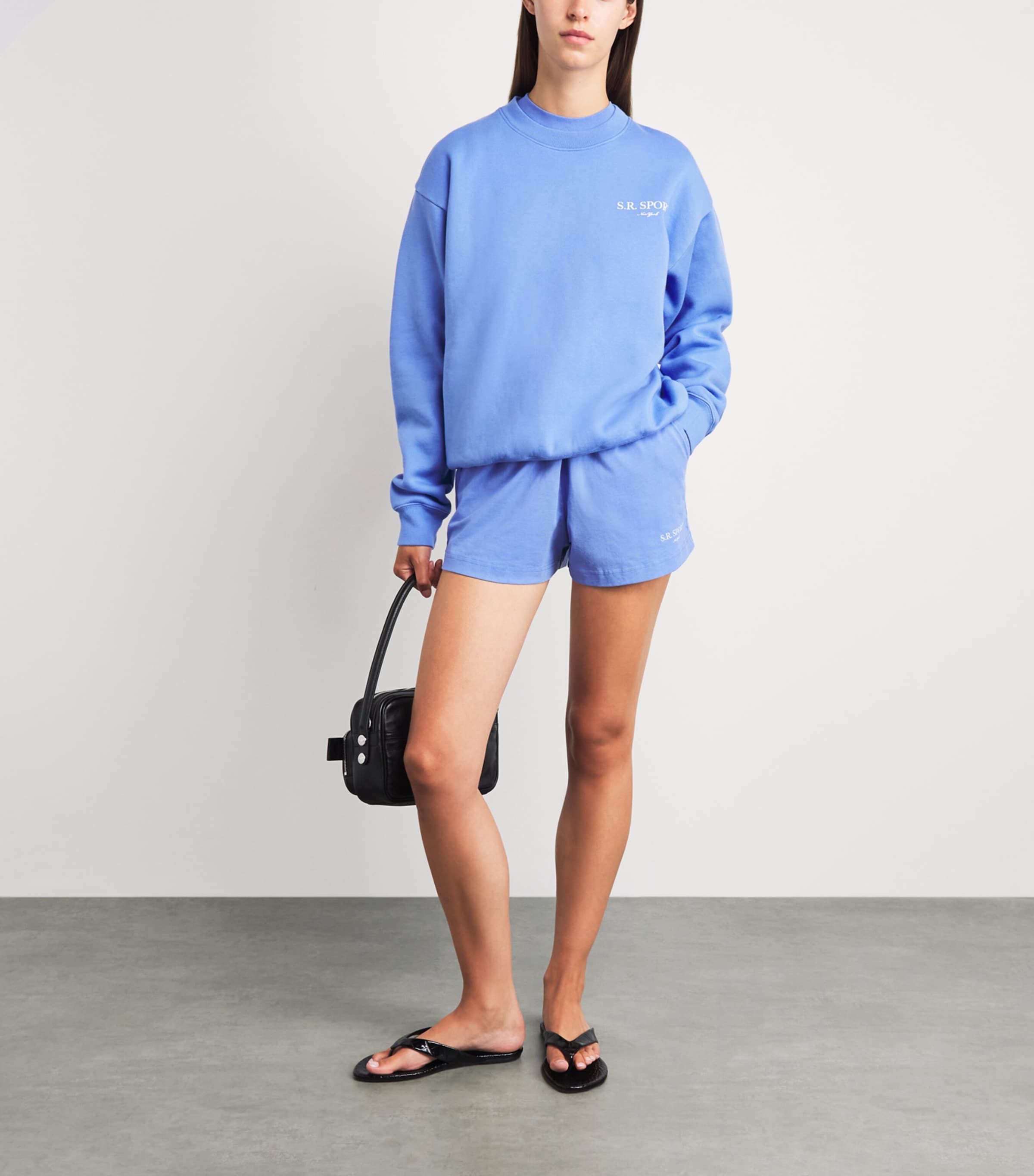Sporty & Rich Womens Wimbledon Sweatshirt Softee White Image 2
