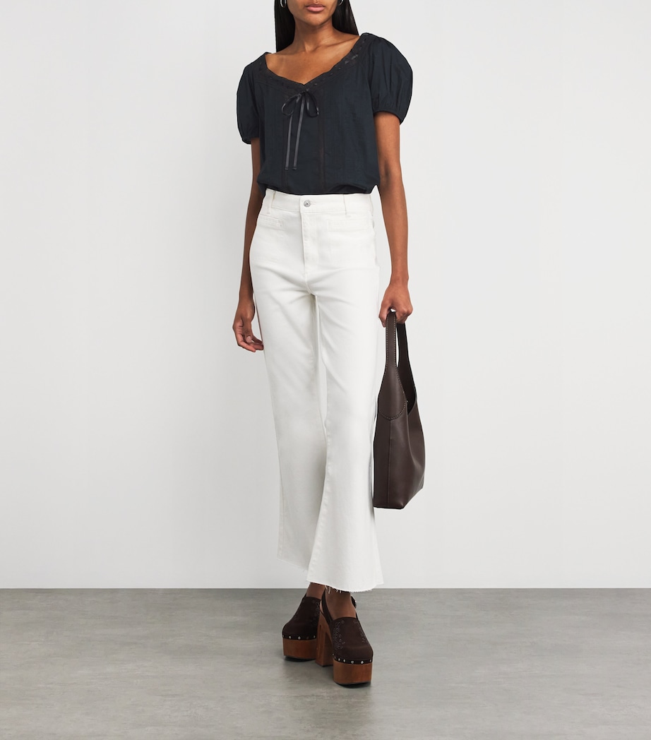 Cotton Anzio Top BLACK Image 2