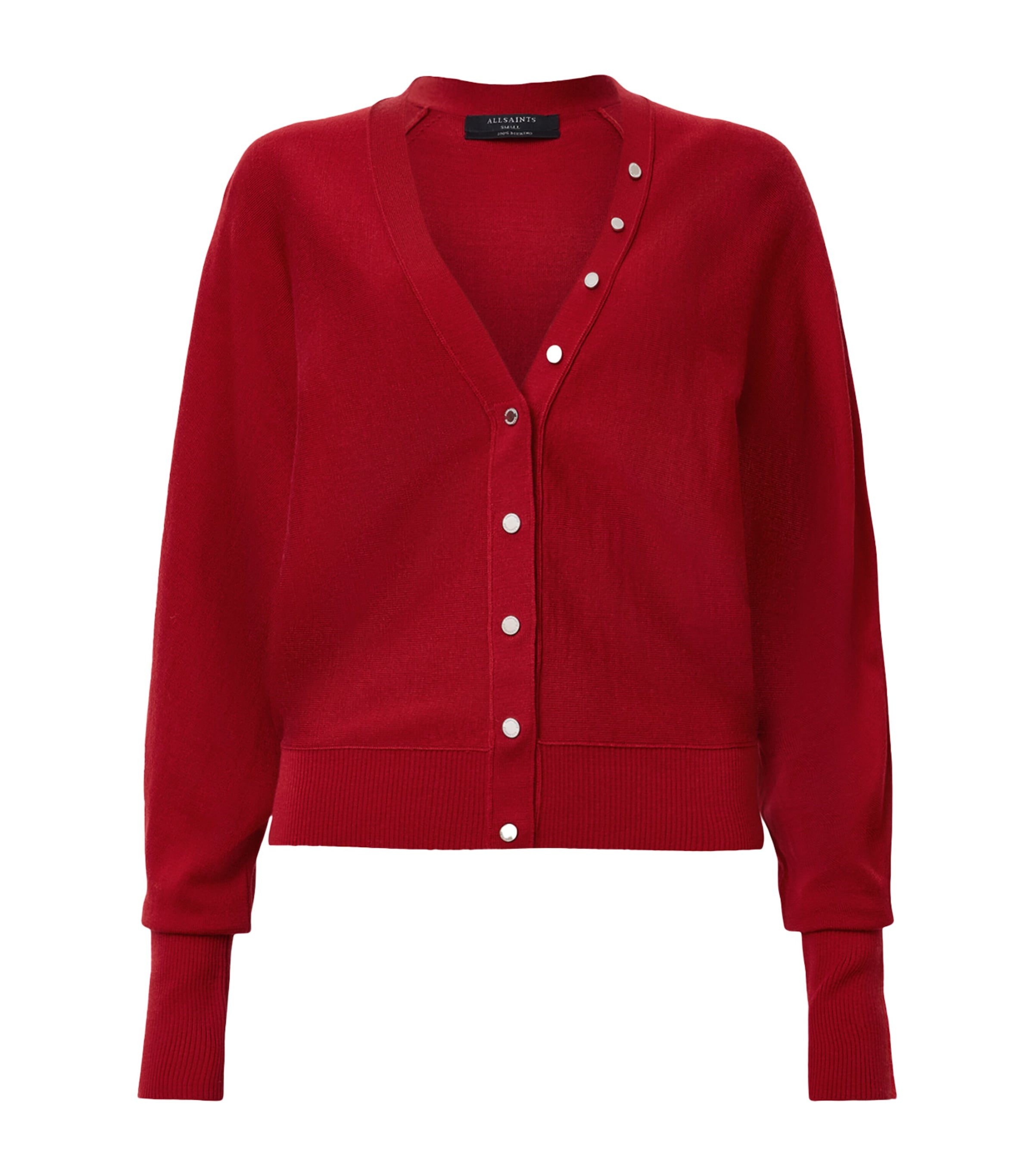 AllSaints Wool Honor V-Neck Cardigan | Women Clothing | Knitwear | Cardigans | Designers | AllSaints