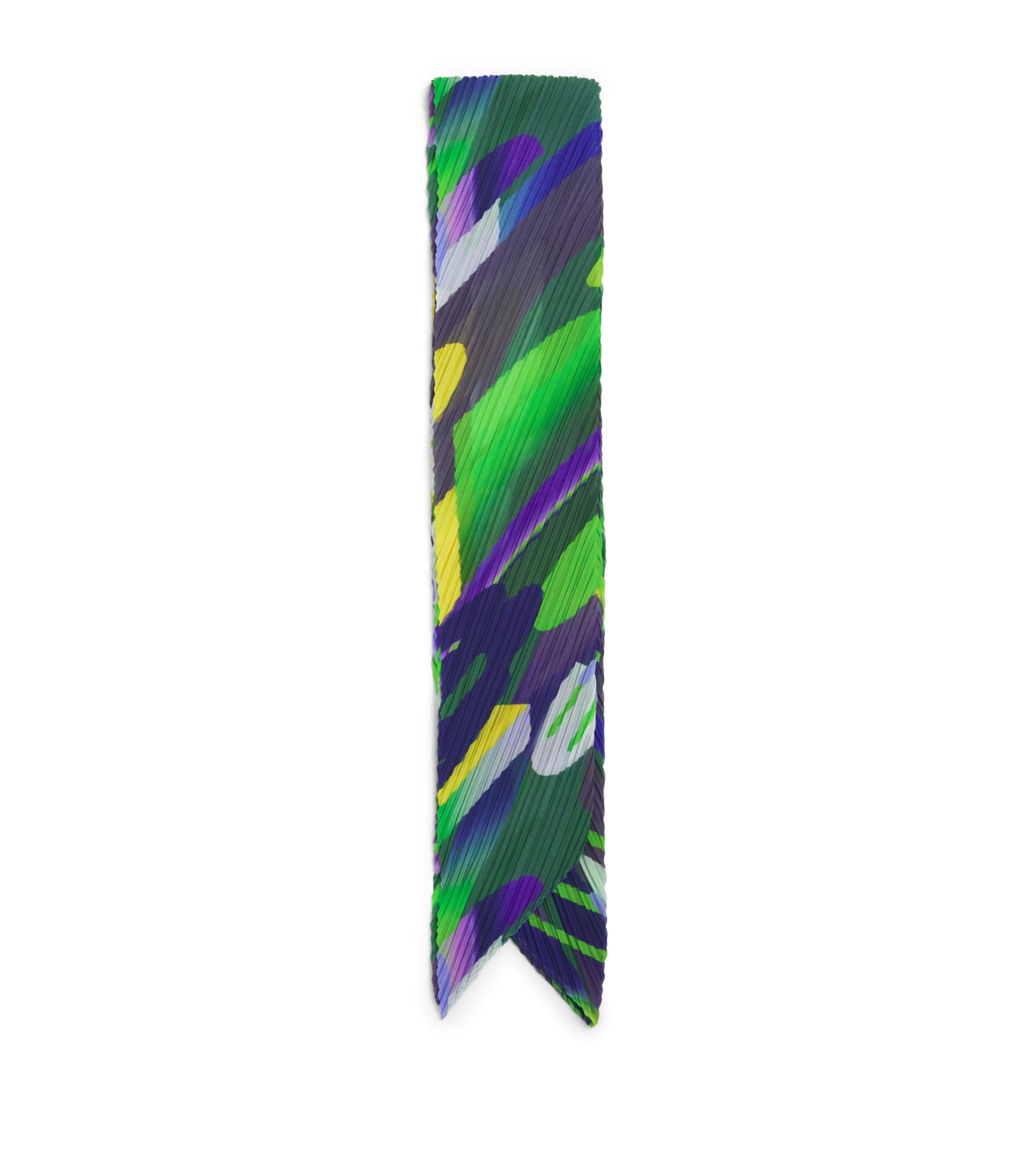 Pleats Please Issey Miyake Pleated Playground Scarf Purple Image 1