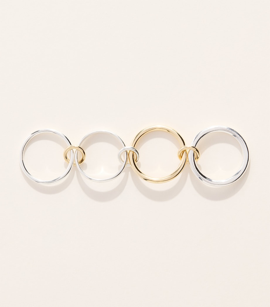 Spinelli Kilcollin Yellow Gold and Sterling Silver Cancer Ring Sterling Silver Image 3