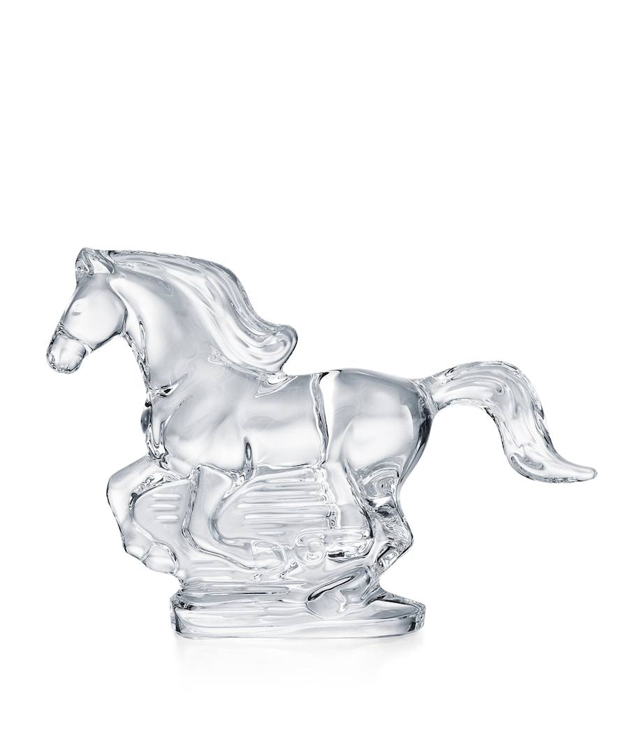 Crystal Zodiaque Horse 2026 Ornament (12.5cm) CLEAR Image 1