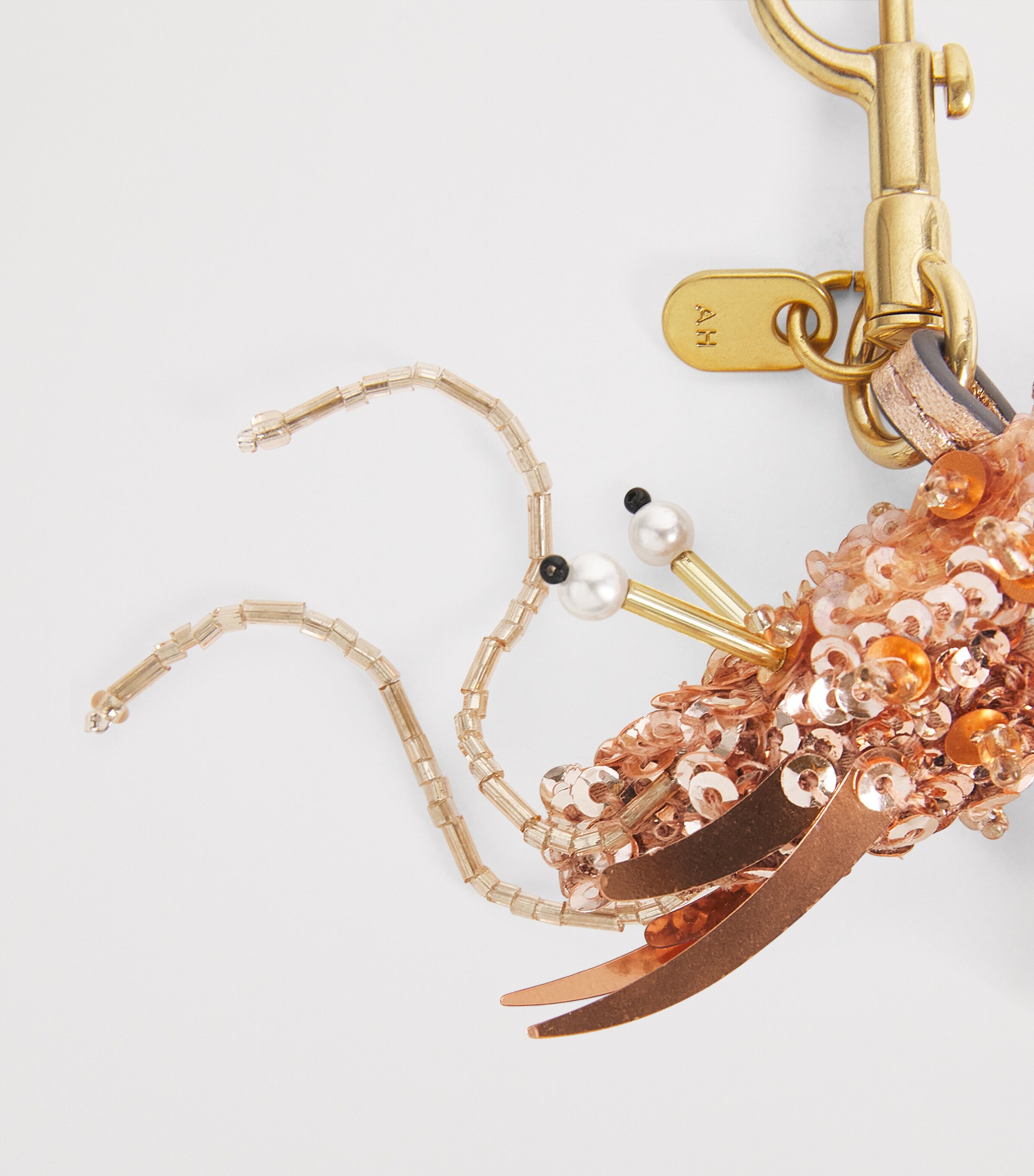 Anya Hindmarch Embellished Shrimp Charm Shrimp Image 2