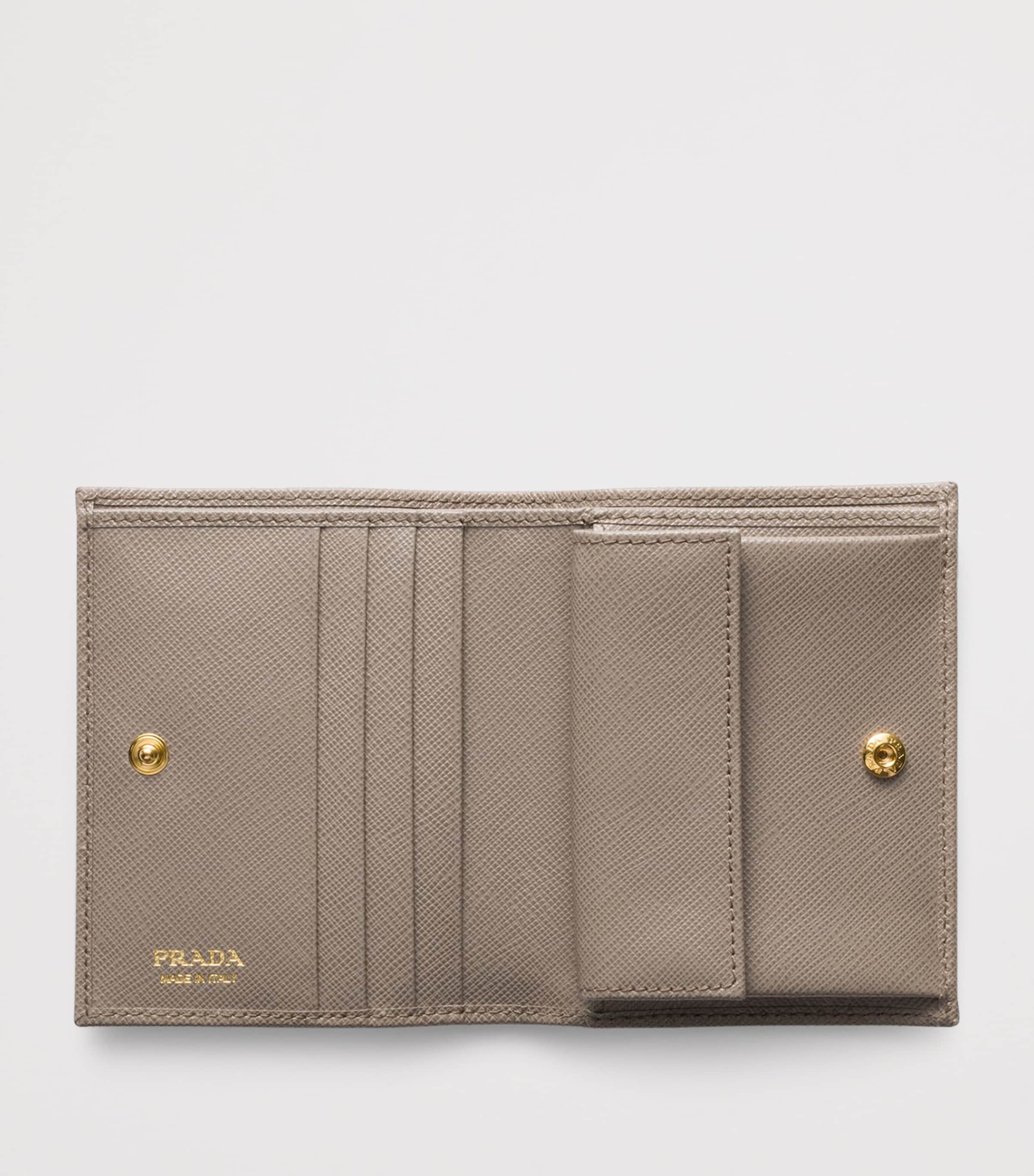 Small Saffiano Leather Wallet F0572 Image 2