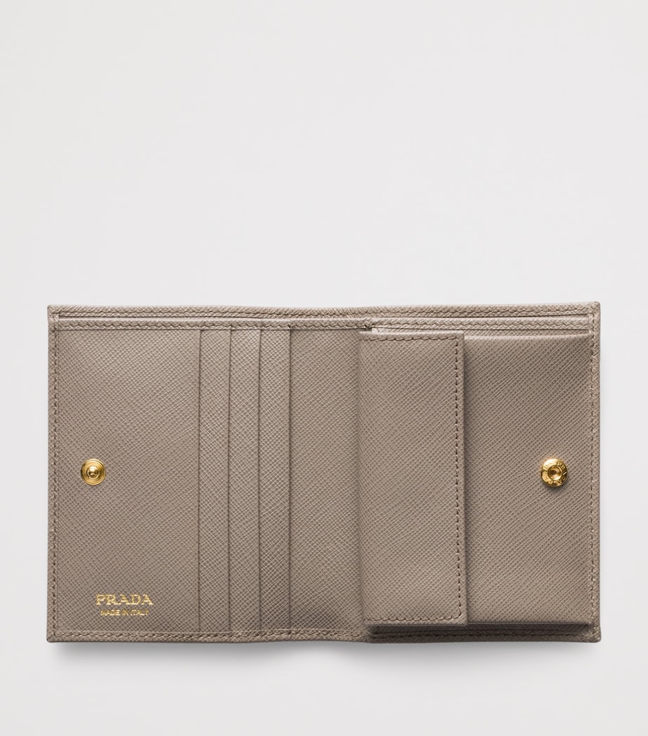 Small Saffiano Leather Wallet F0572 Image 2