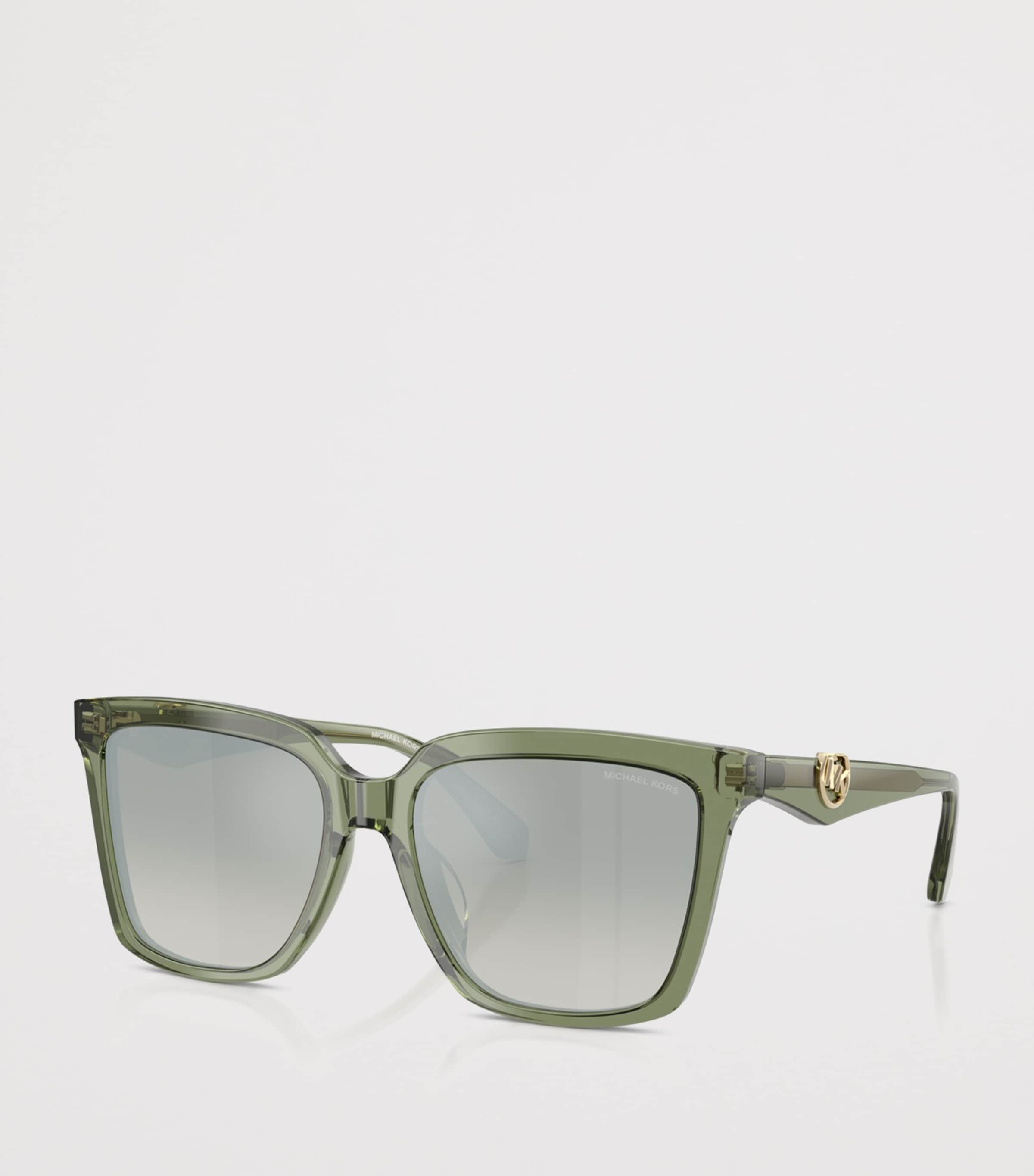 Michael Kors Menaggio Square Sunglasses Green Image 2