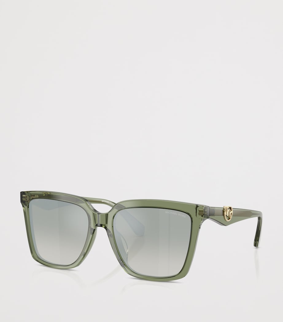 Michael Kors Menaggio Square Sunglasses Green Image 2