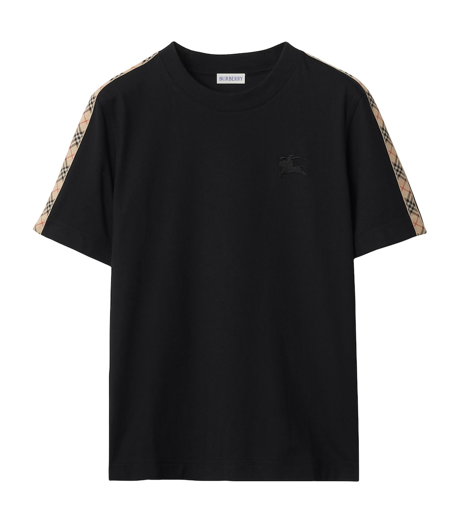 Check-Trim EKD T-Shirt BLACK Image 1