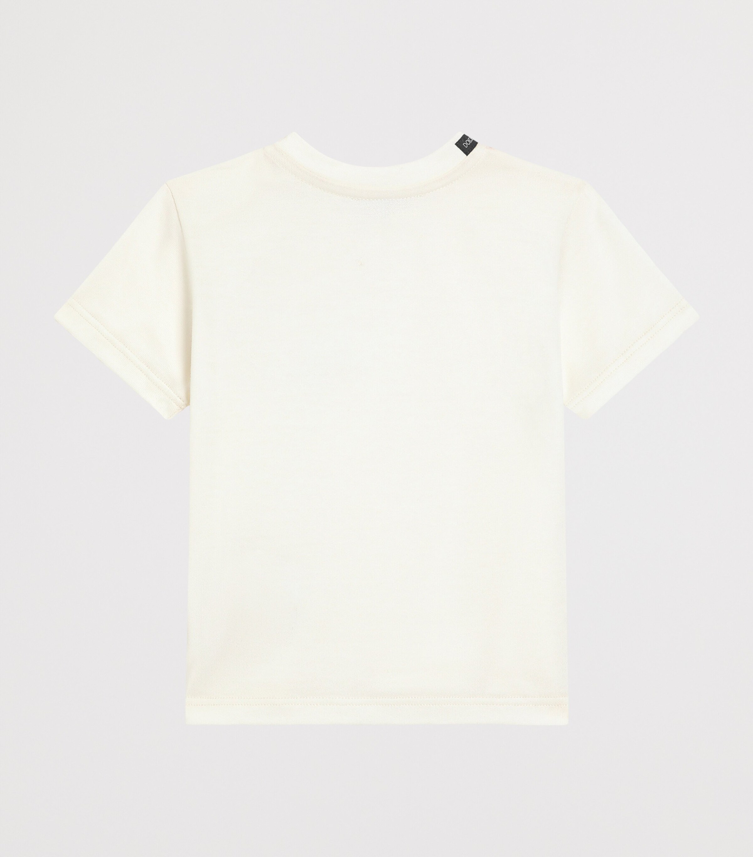 Embroidered Logo T-Shirt (3-36 Months) W0001-NATURAL WH Image 2