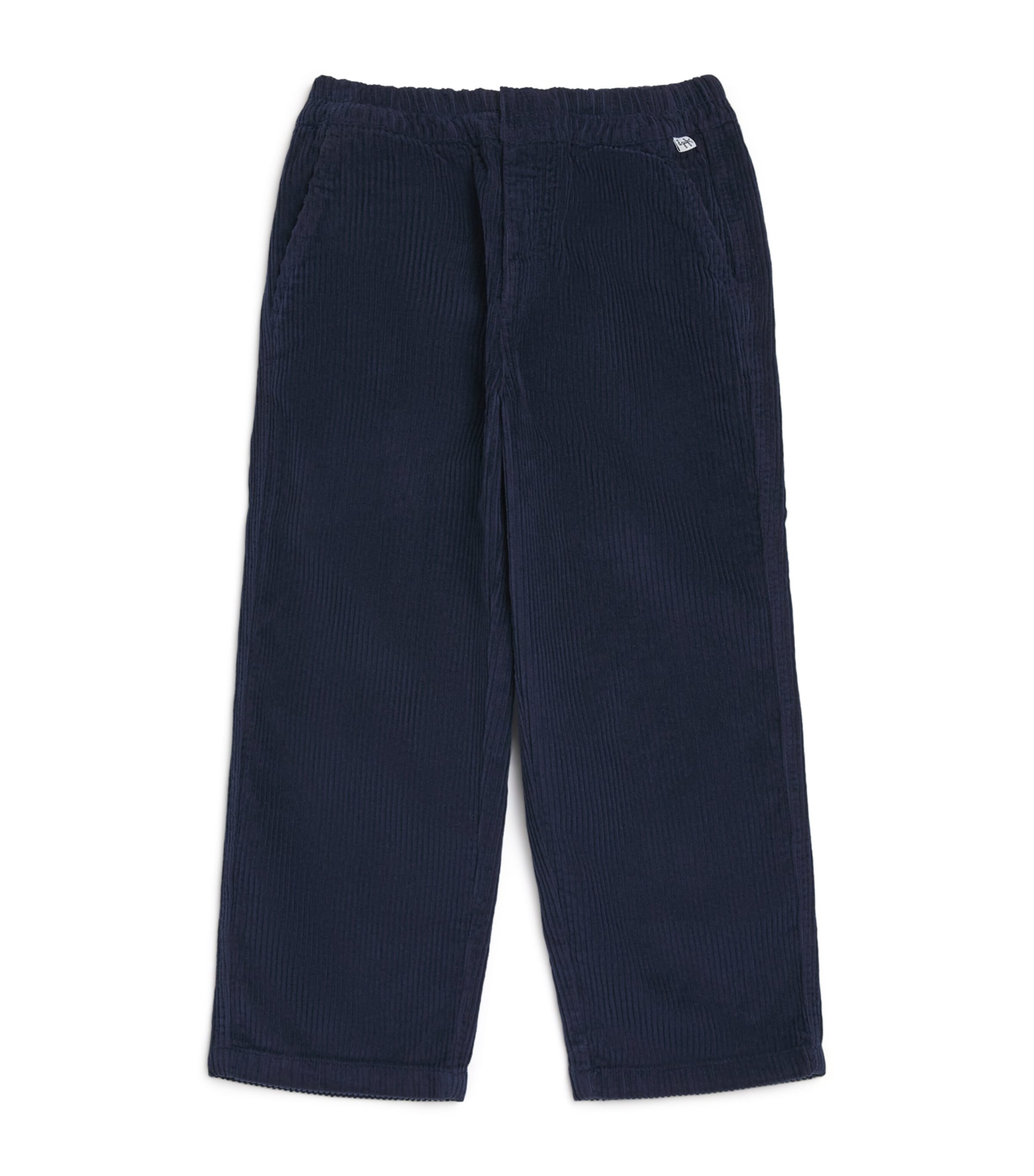 Corduroy Trousers (2-14 Years) 497NAVY BLUE Image 1