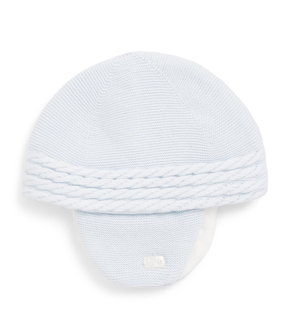 Tartine et Chocolat Cotton-Blend Beanie Ciel Image 1