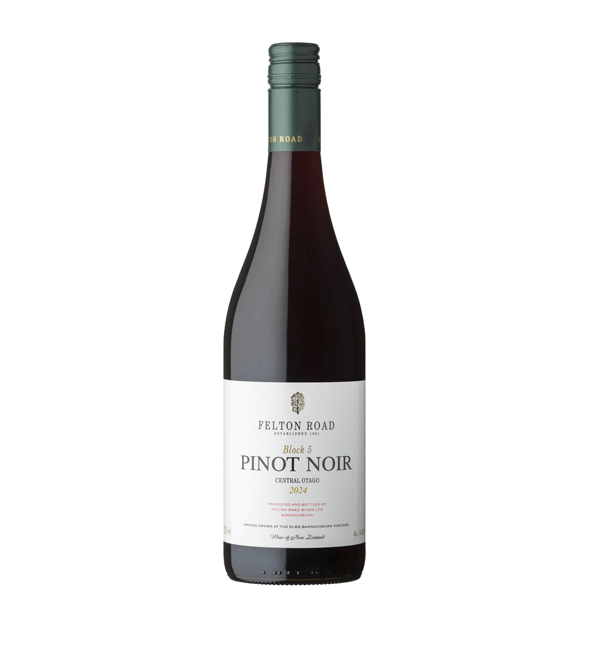 Block 5 Pinot Noir 2024 (75cl) - Central Otago, New Zealand