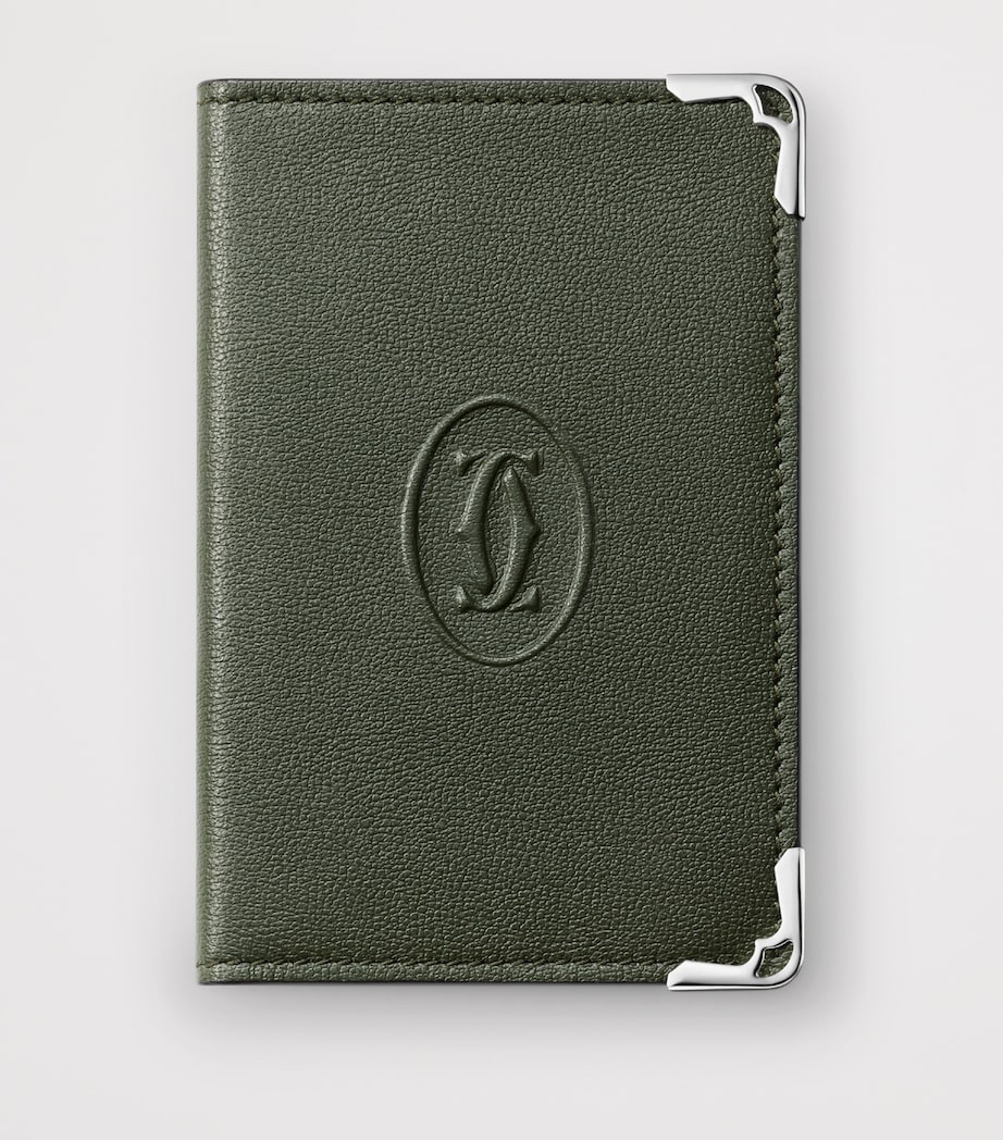 Cartier Leather Must de Cartier Card Holder Green Image 2